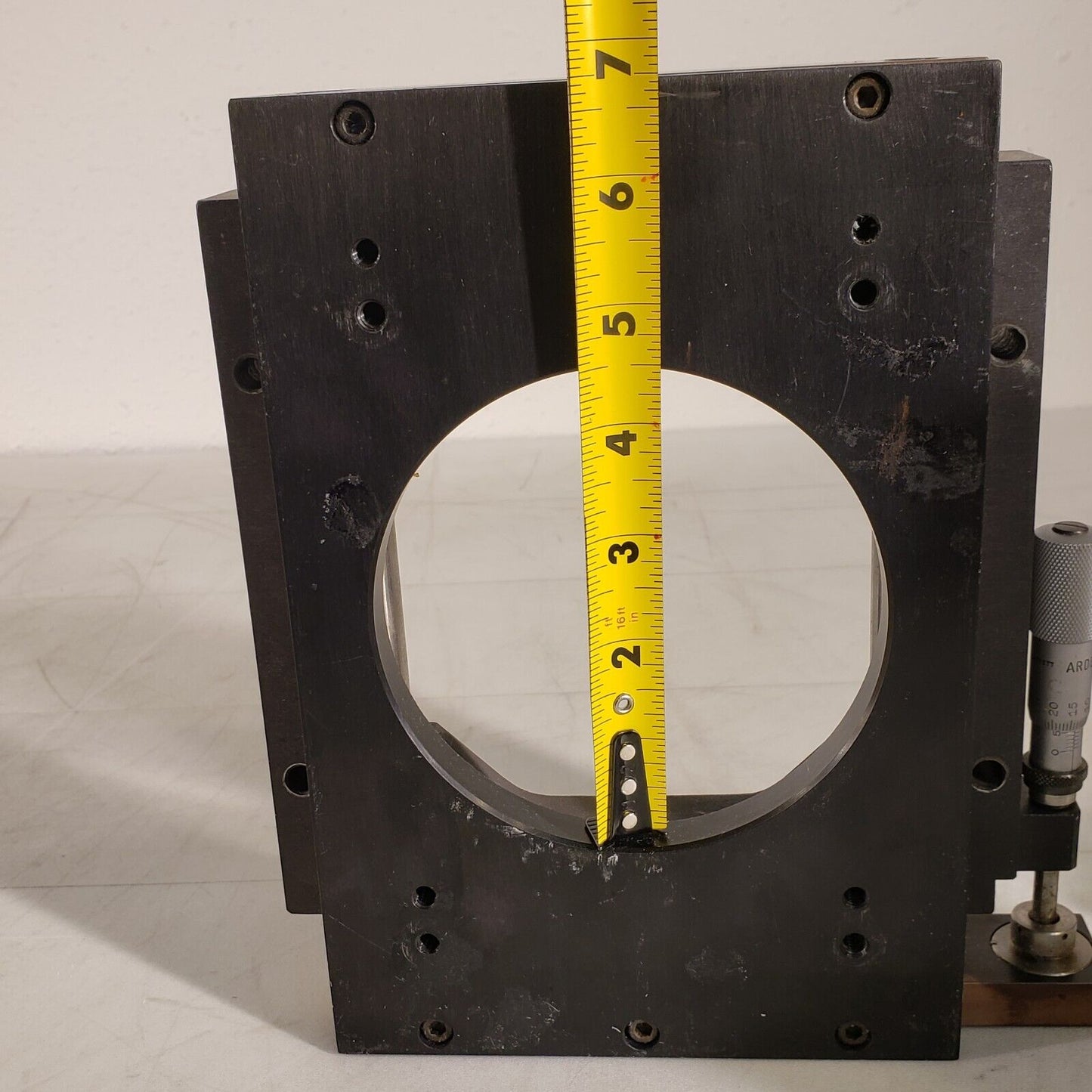 Ardel Kinematic Optical Micrometer Stage Mount K-925 4.5" Diameter Hole