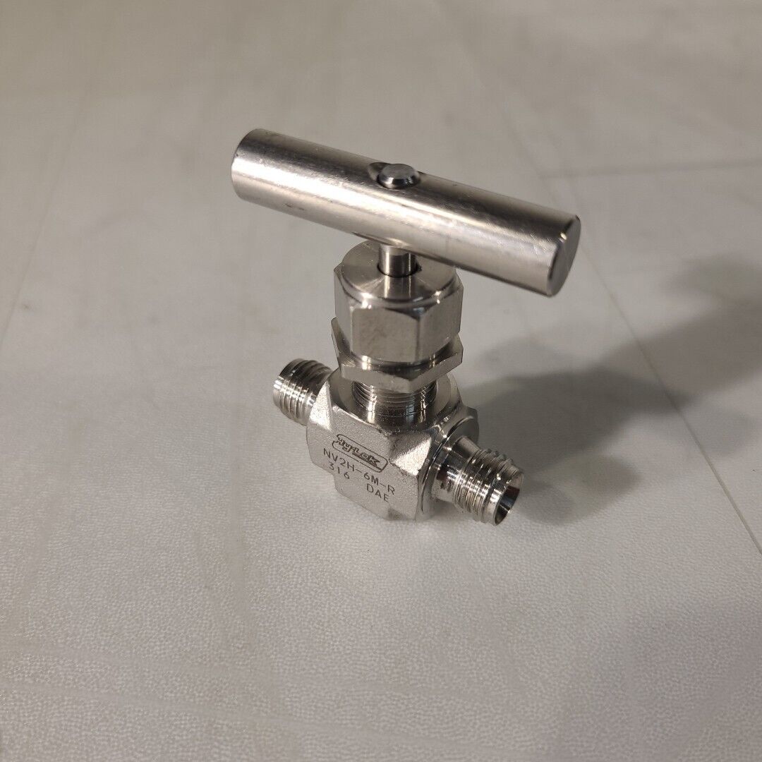 HyLok NV2H-6M-R 316 Integral Bonnet Needle Valve NV Series