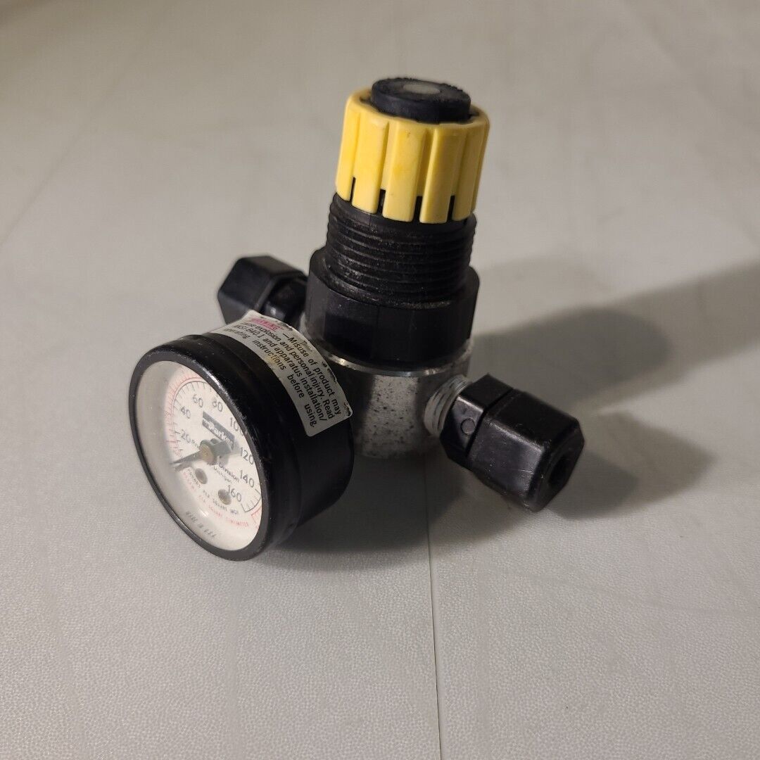 Parker 04R111FA JA0 JAO Air Flow Regulator 250 PSIG Max Pneumatic