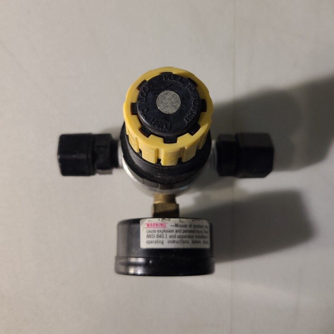 Parker 04R111FA JA0 JAO Air Flow Regulator 250 PSIG Max Pneumatic