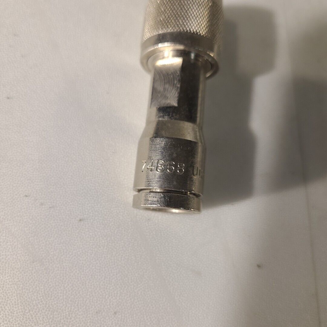 Amphenol 74868 U-59A/U Straight Clamp Plug Adapter RF Signal