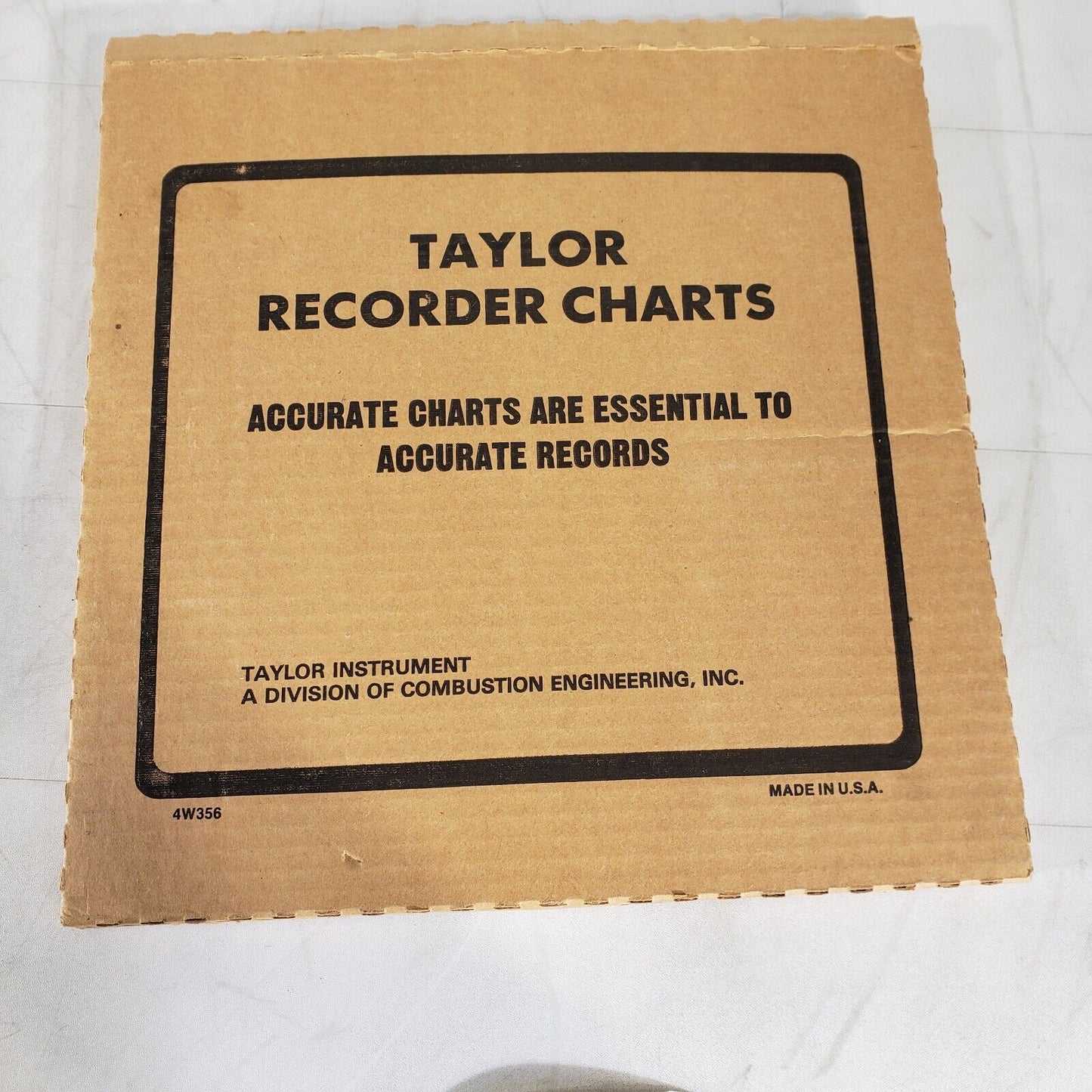 Taylor OP536 Recorder Circular Charts 11.25" 24 Hour 100-260F - Pack of 100