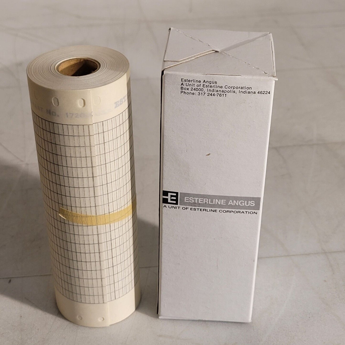 EST Esterline Angus 1720-X Recorder Chart Linear Strip Paper 1-20 5.969"X103'