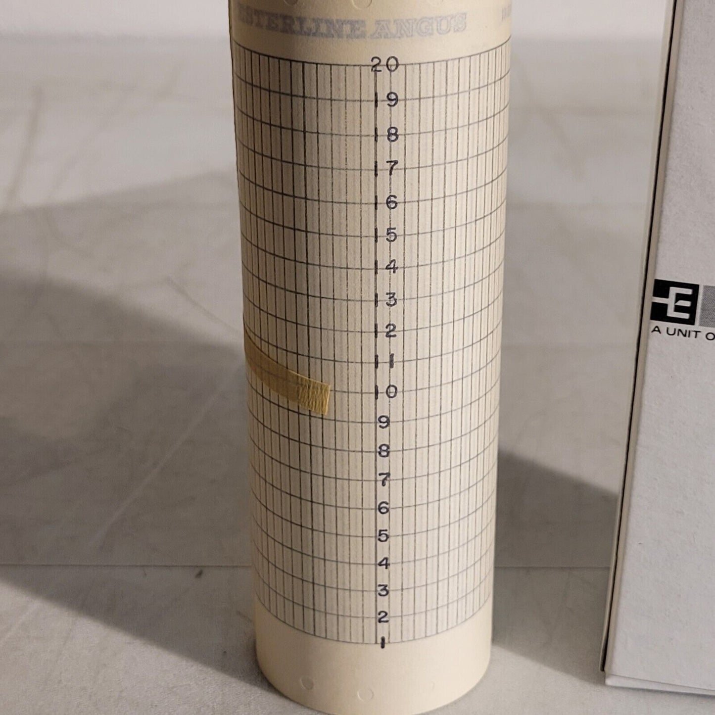 EST Esterline Angus 1720-X Recorder Chart Linear Strip Paper 1-20 5.969"X103'