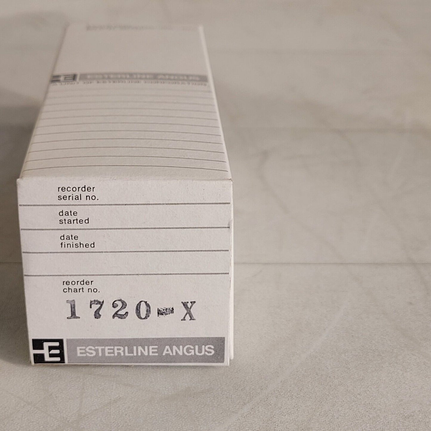 EST Esterline Angus 1720-X Recorder Chart Linear Strip Paper 1-20 5.969"X103'