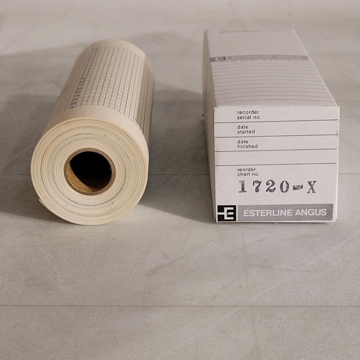 EST Esterline Angus 1720-X Recorder Chart Linear Strip Paper 1-20 5.969"X103'