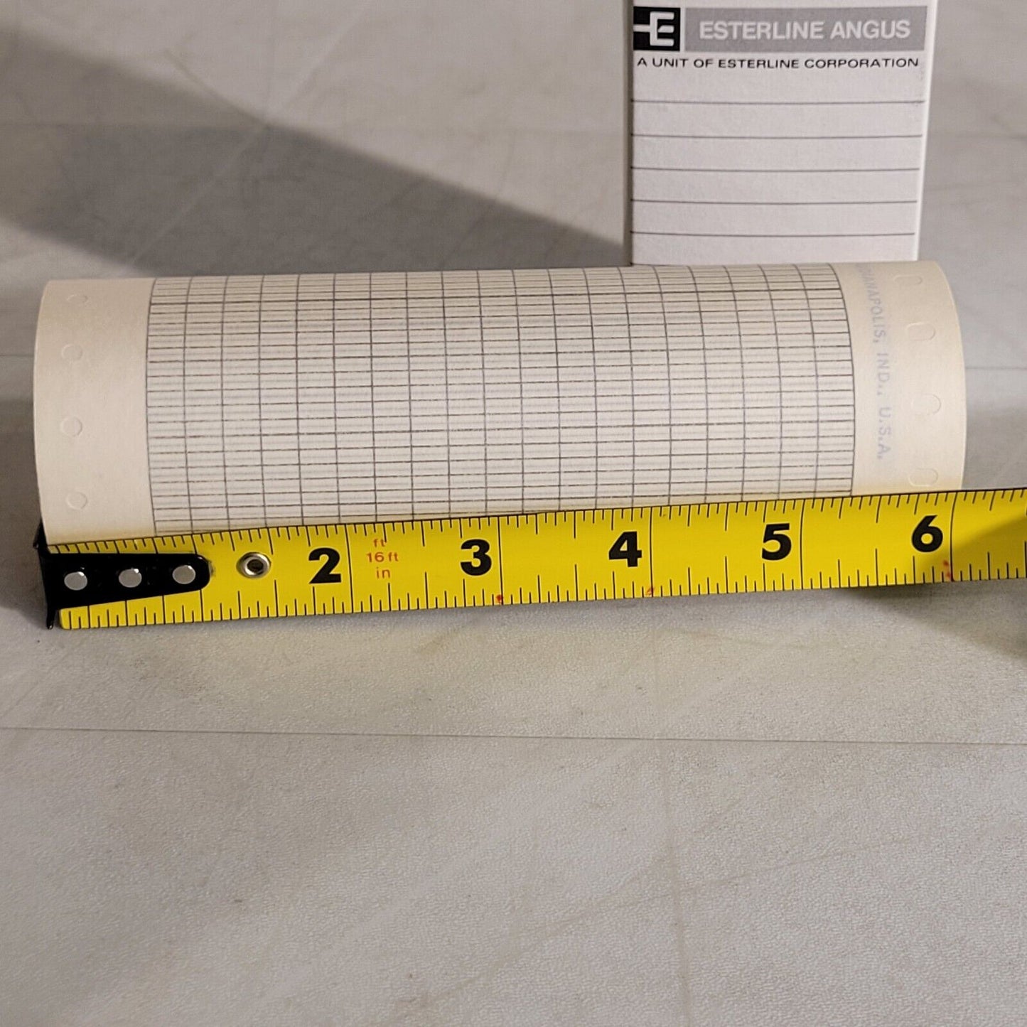 EST Esterline Angus 1720-X Recorder Chart Linear Strip Paper 1-20 5.969"X103'