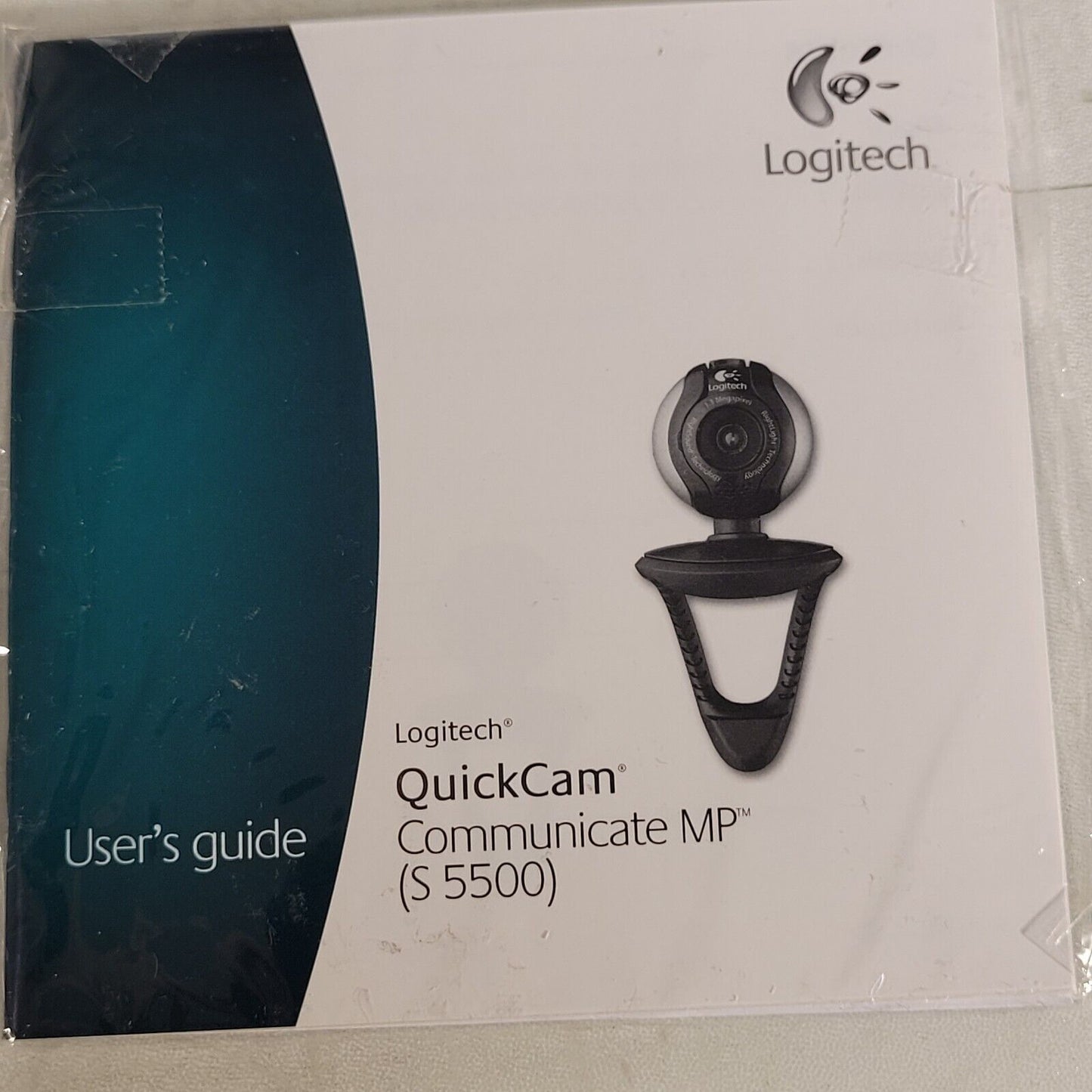 Logitech QuickCam Communicate MP S 5500 Web Cam USB Connector With User Guide