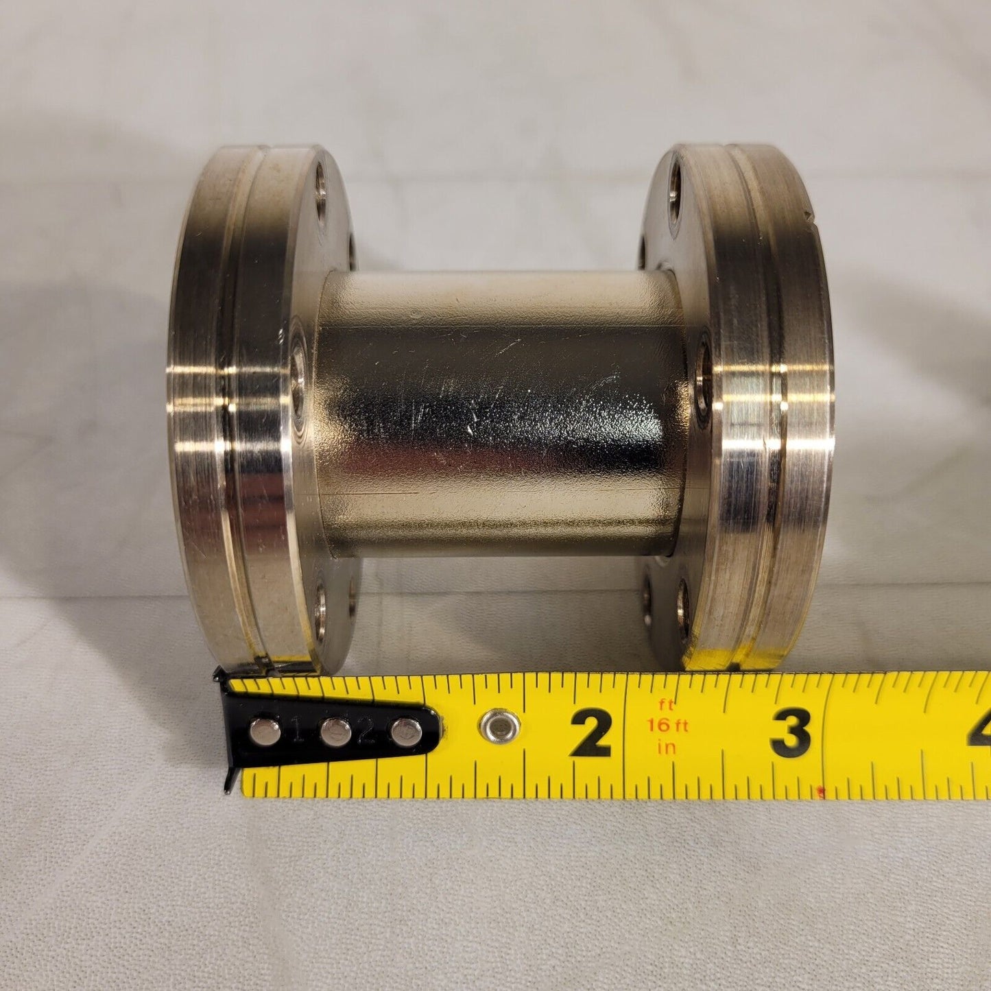 2.75" CF DN35CF Straight Full Nipple 2.75" Length High Vacuum Stainless Steel