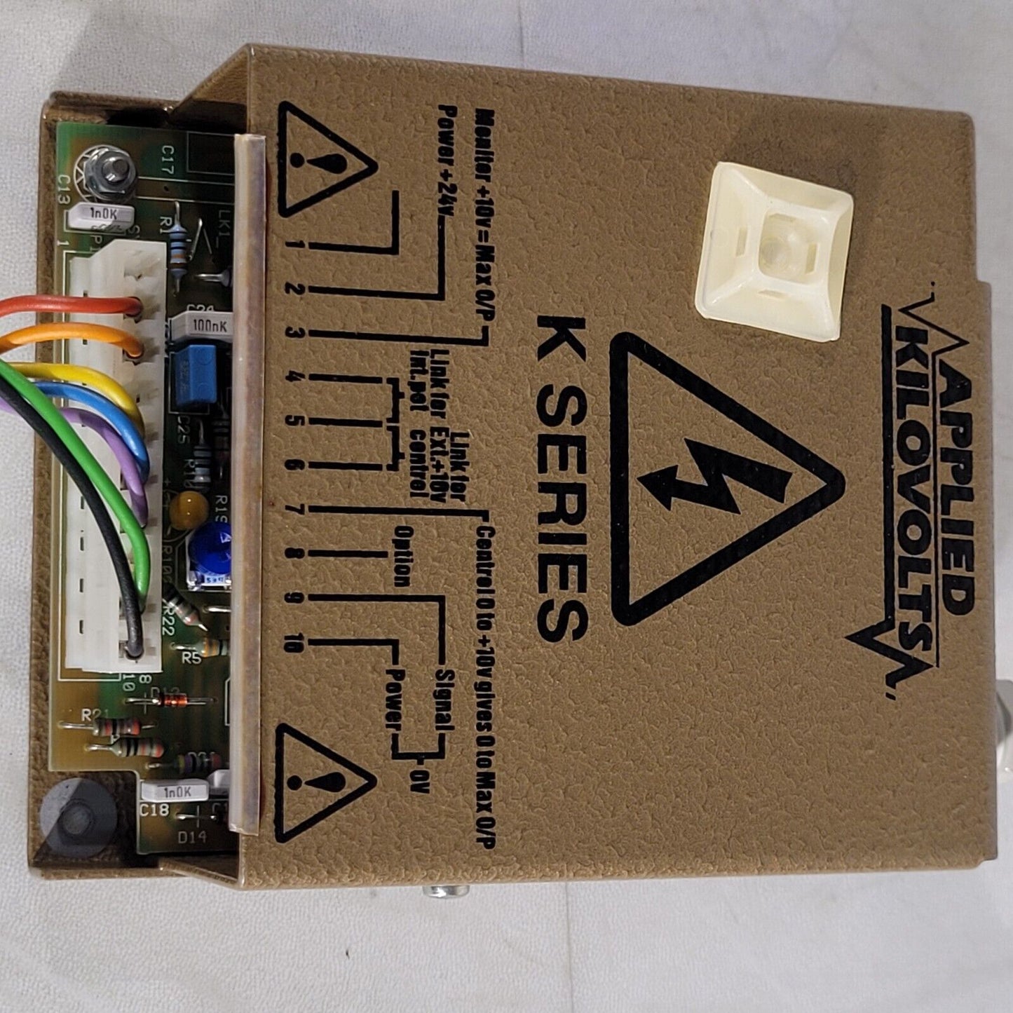 Applied Kilovolts KS20/39 K Series High Voltage Power Supply 20kV 0.2mA