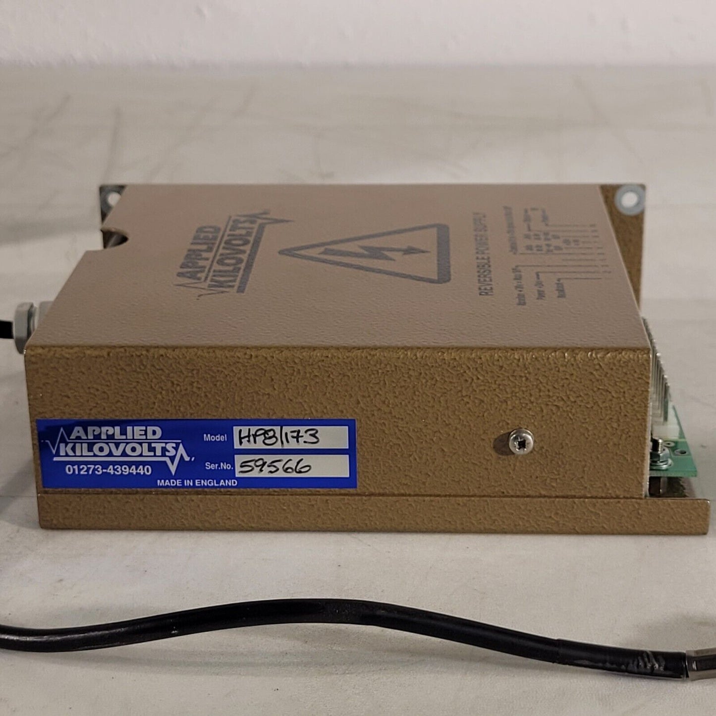 Applied Kilovolts HP8/173 8 kV DC Reversible Power Supply High Voltage