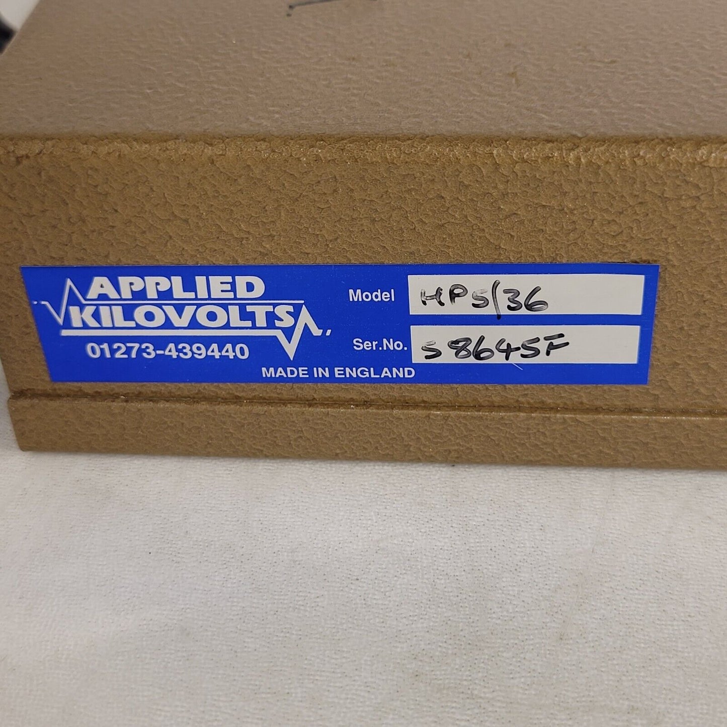 Applied Kilovolts HP5/36 5kV Reversible Power Supply High Voltage HP5