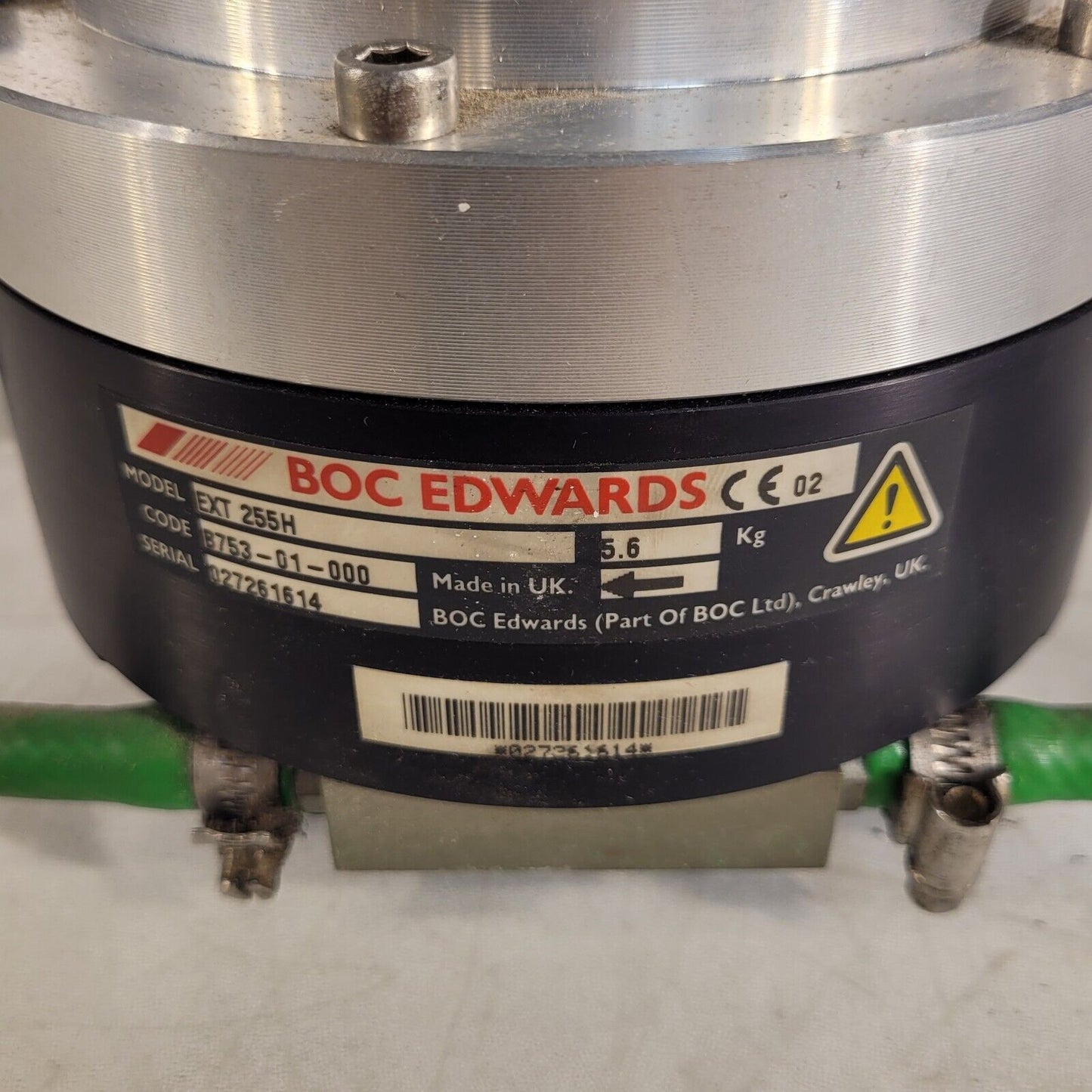 Edwards EXT255H ISO K-100 Turbomolecular Vacuum Pump with EXDC80 Controller