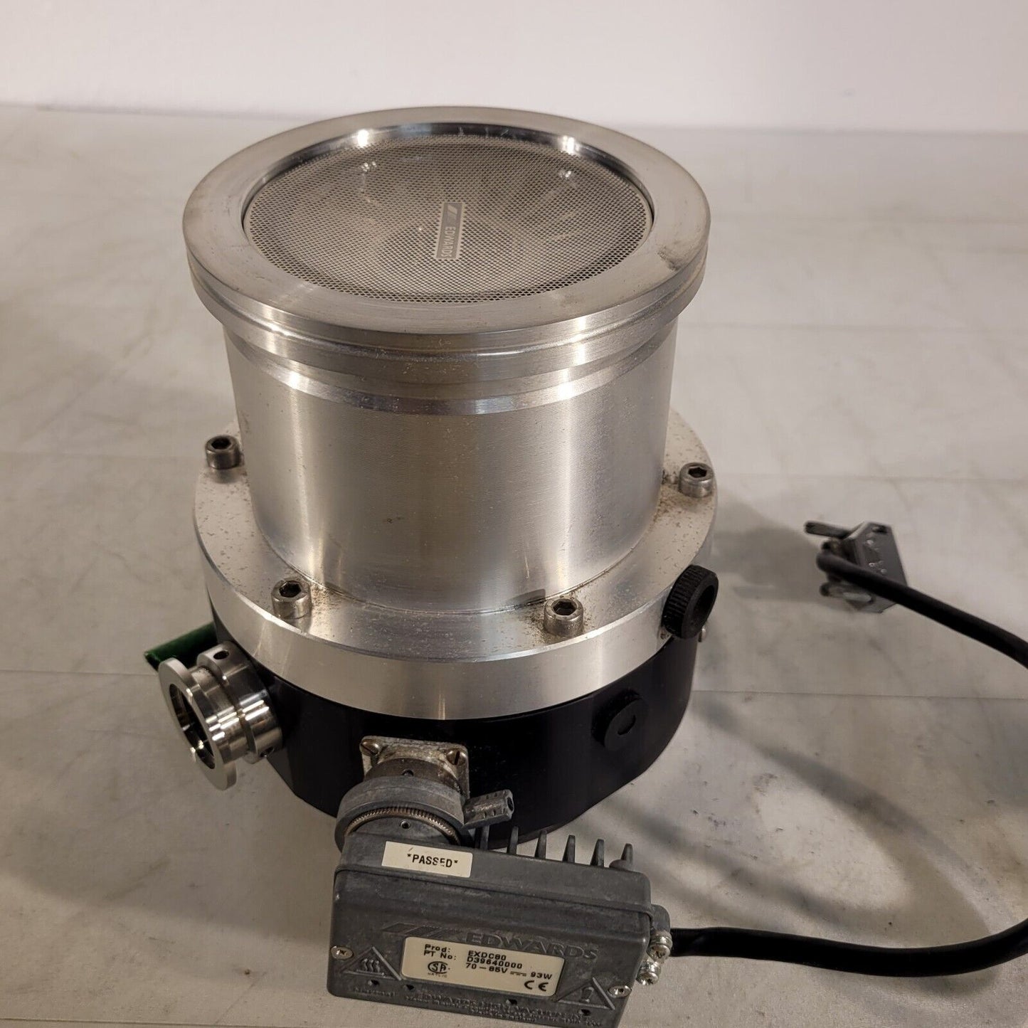 Edwards EXT255H ISO K-100 Turbomolecular Vacuum Pump with EXDC80 Controller