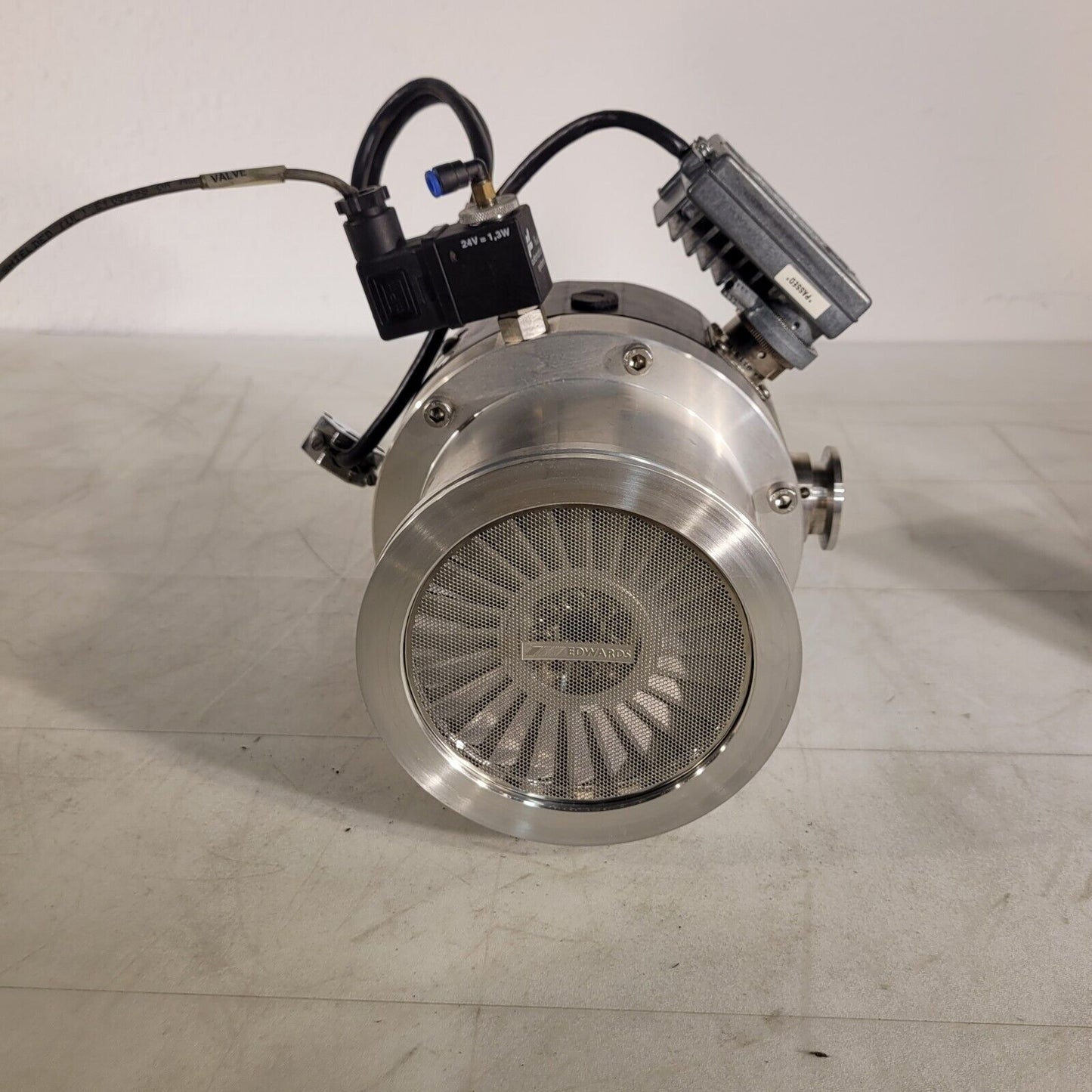 Edwards EXT255H Turbomolecular Vacuum Pump EXDC80 Controller Solenoid ISO K-100