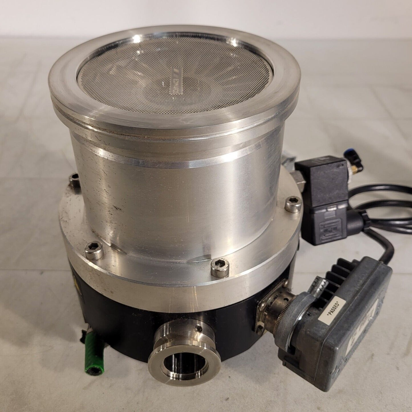 Edwards EXT255H Turbomolecular Vacuum Pump EXDC80 Controller Solenoid ISO K-100