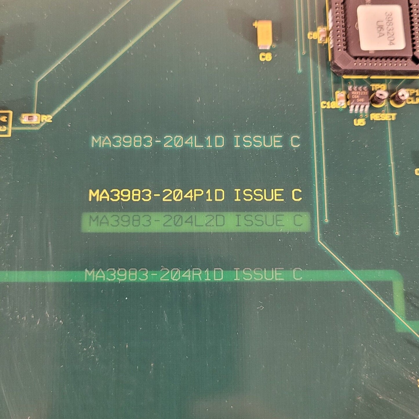 Maldi MA3983-204P1D Issue C Circuit Board From Micromass Q-TOF-ULTIMA Mass Spec