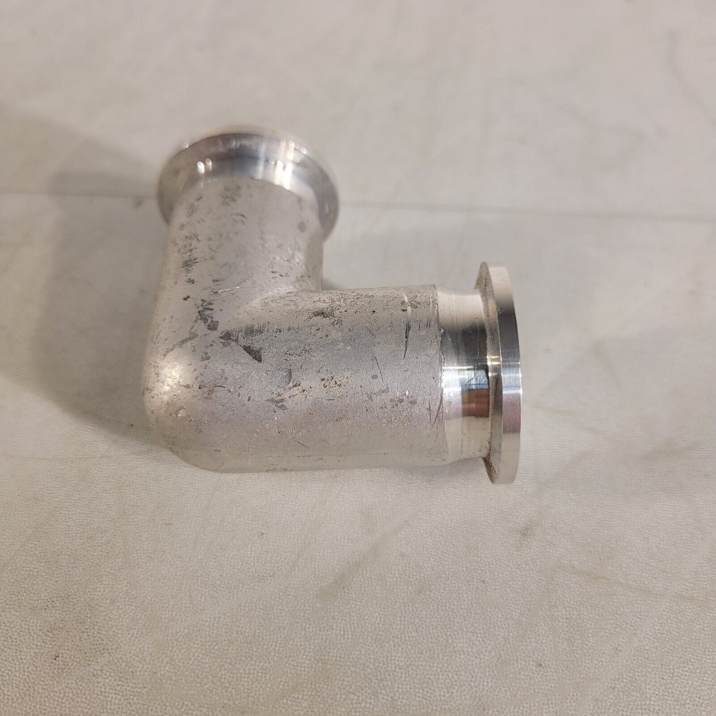 ISO KF25 NW25 90° Angle Elbow Aluminum High Vacuum 2-1/2" Length QF25