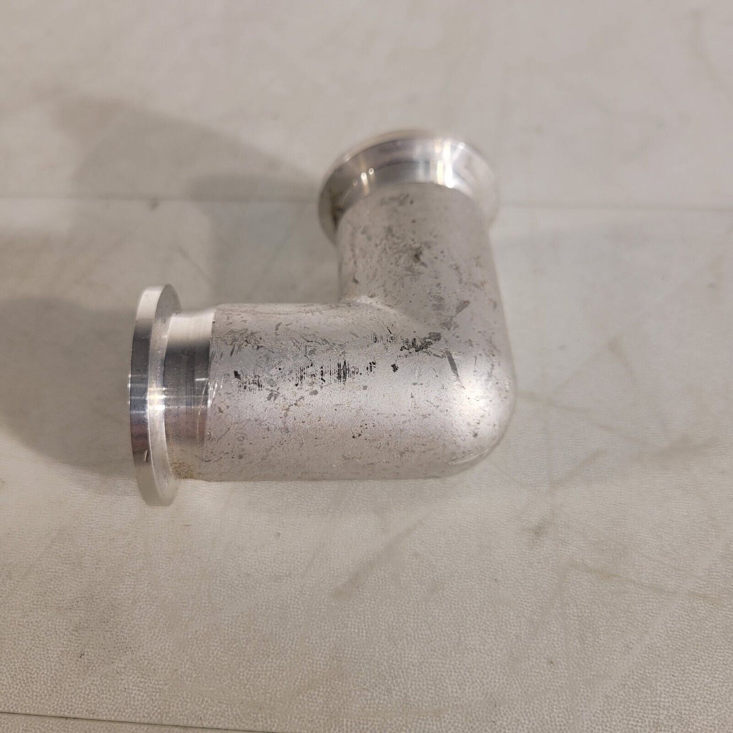 ISO KF25 NW25 90° Angle Elbow Aluminum High Vacuum 2-1/2" Length QF25