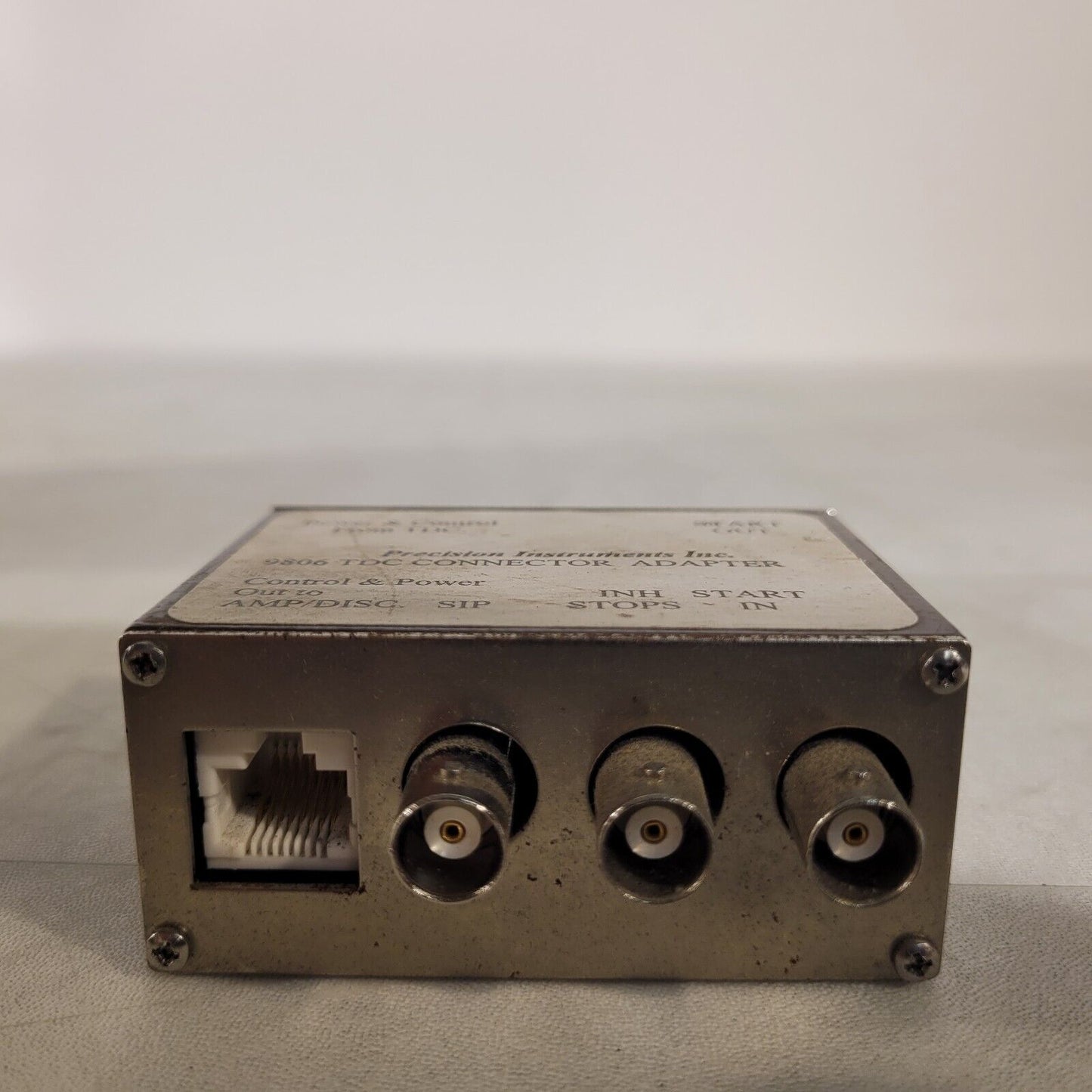 Precision Instruments 9806 TDC Connector Adapter A3 from Micromass Q-TOF-Ultima
