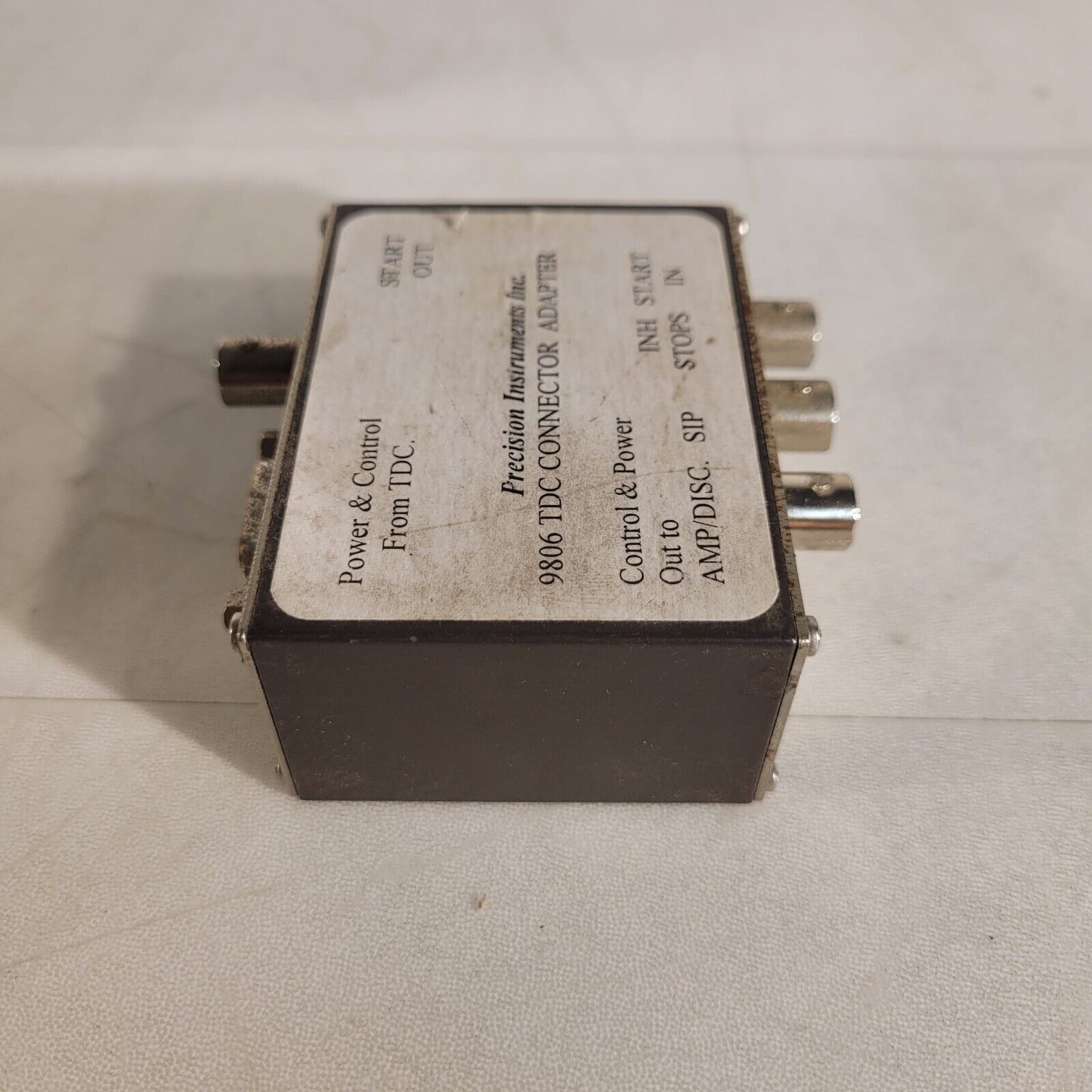 Precision Instruments 9806 TDC Connector Adapter A3 from Micromass Q-TOF-Ultima