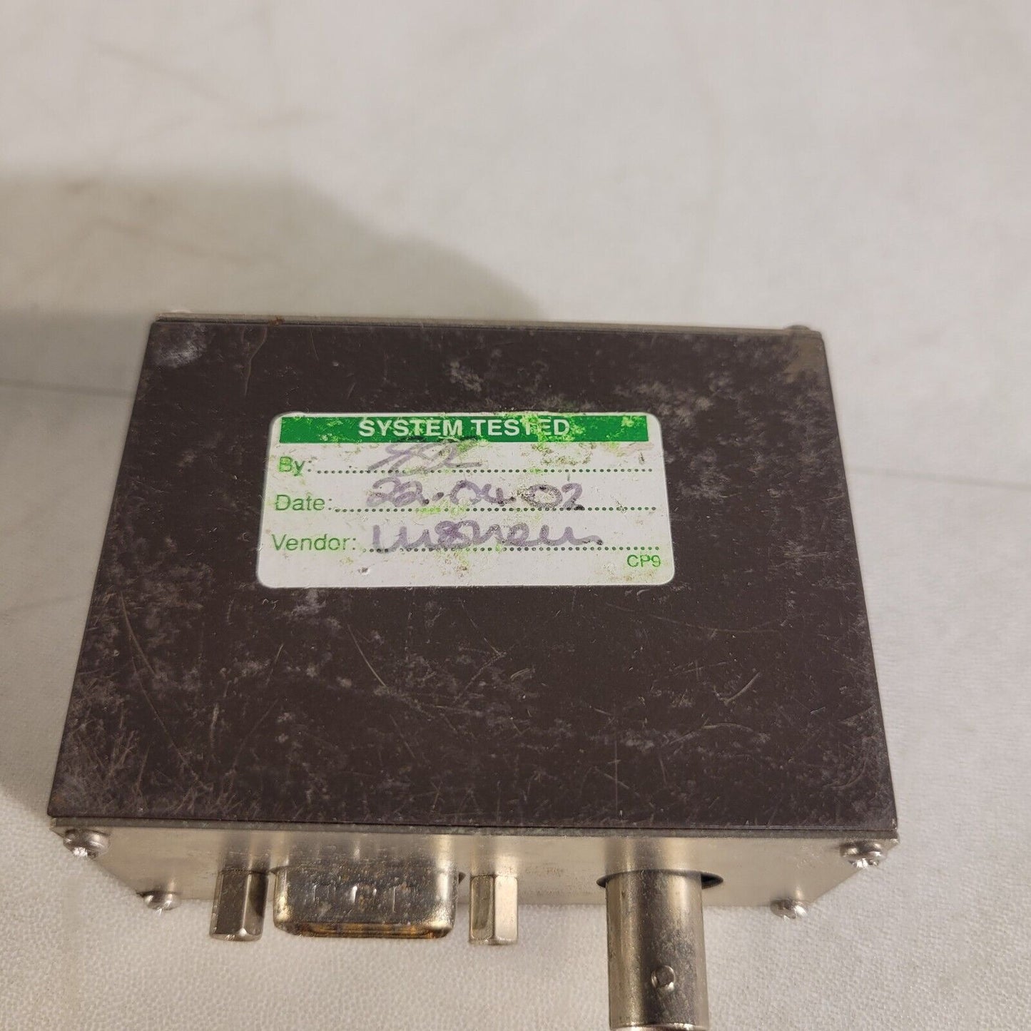Precision Instruments 9806 TDC Connector Adapter A3 from Micromass Q-TOF-Ultima