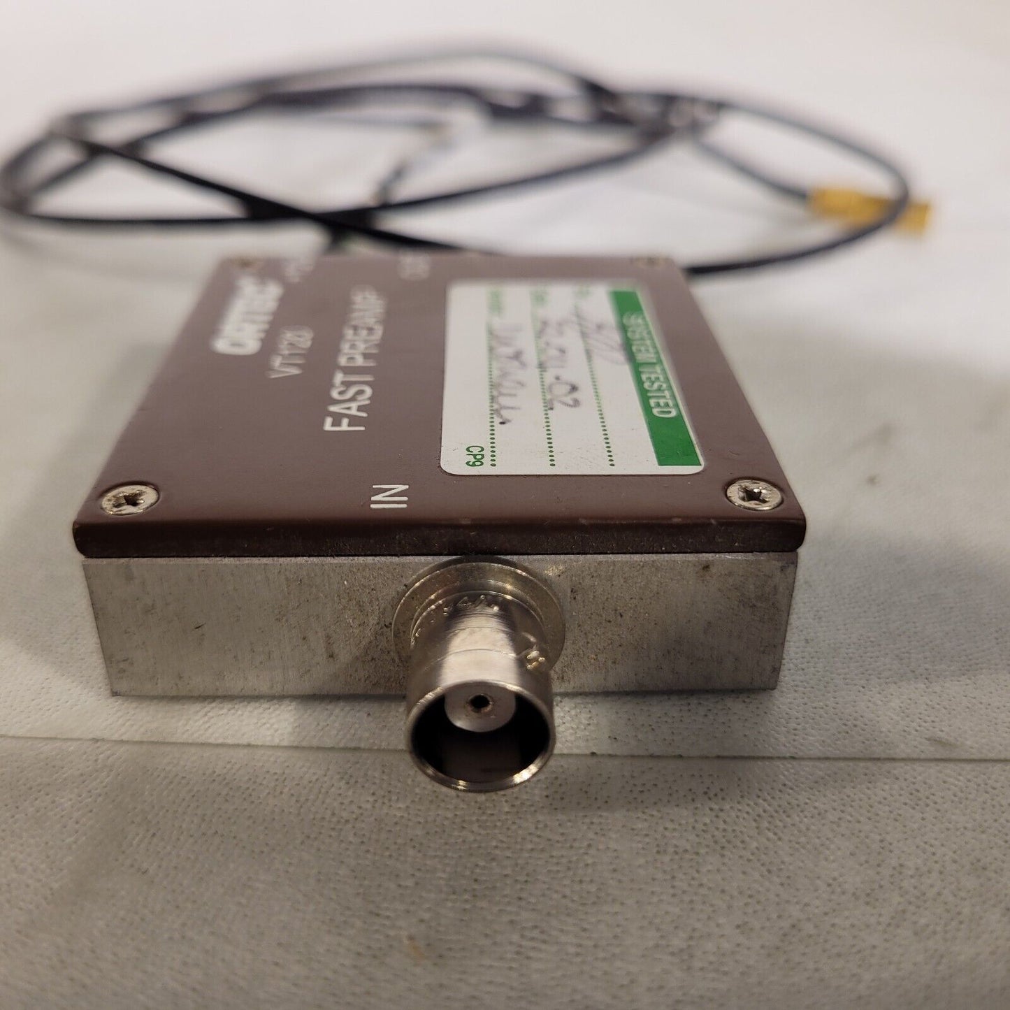 Ametek Ortec VT120 Fast Timing Preamplifier SMB Connector And BNC In/Out Ports