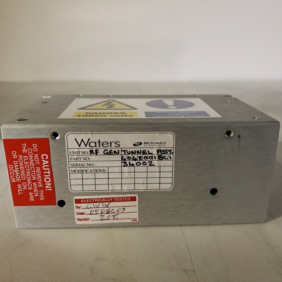 Waters Micromass RF Generator 4048001 Tunnel Assy P422015AC3 From Q-TOF-Ultima