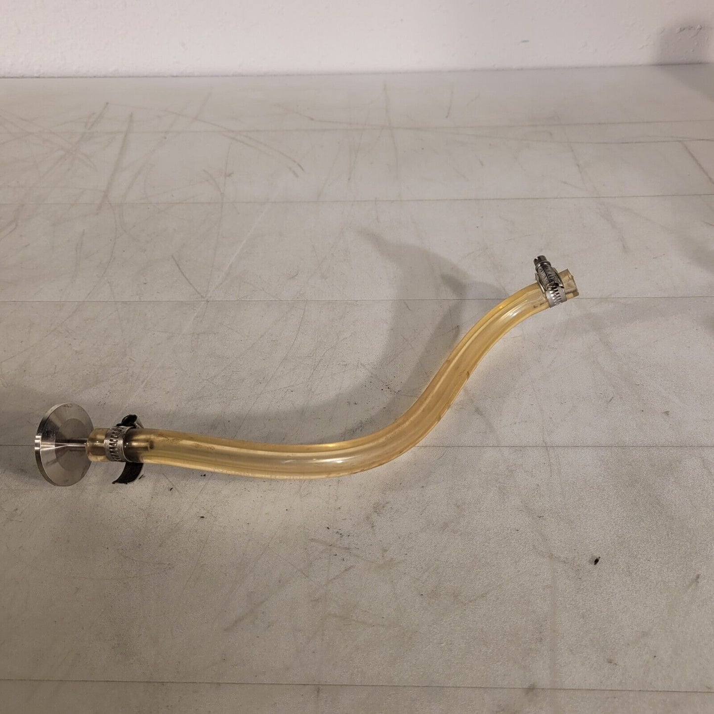 ISO KF25 NW25 Plastic Vacuum Hose With KF25 Flange To Hose Adapter High Vacuum