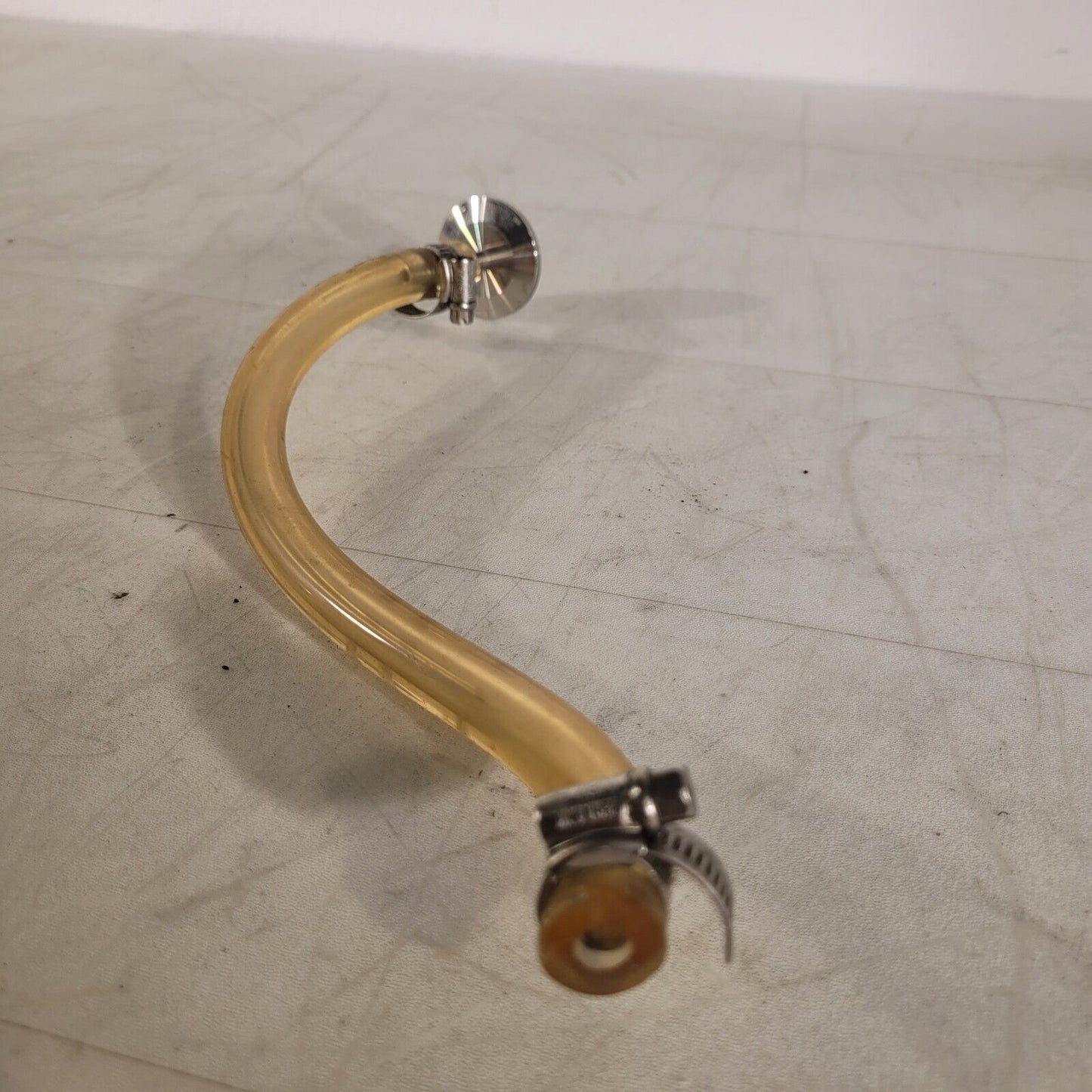 ISO KF25 NW25 Plastic Vacuum Hose With KF25 Flange To Hose Adapter High Vacuum