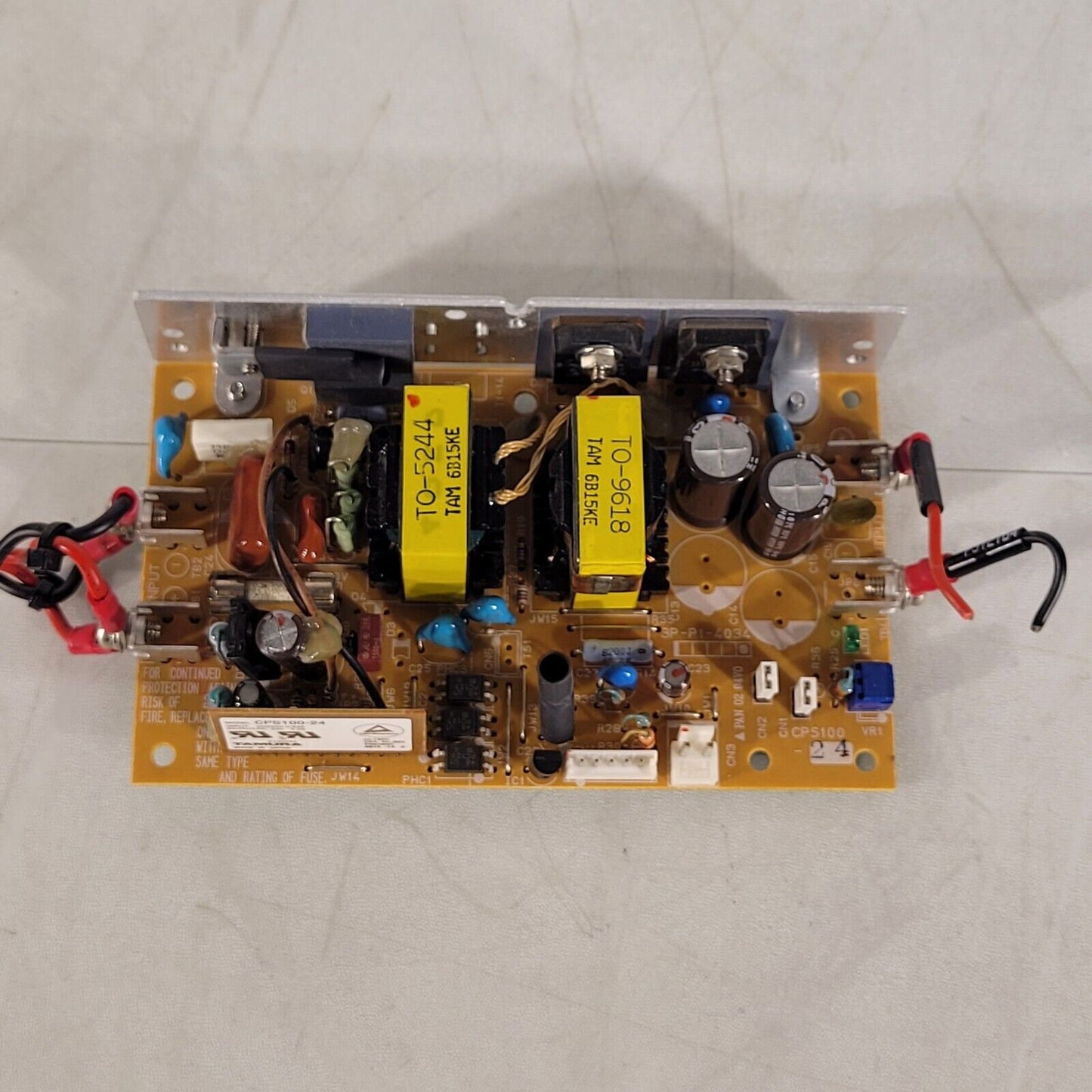 Tamura Power Supply CPS100-24 Input: DC 250V 0.6A Output: DC 24V 4.2A 4874-14 Z