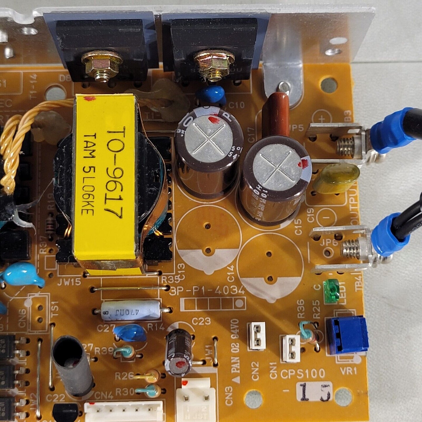 Tamura CPS100-15 Power Supply Input: DC 250V 0.64A Output: DC 15V 6.6A 4874-13-Z