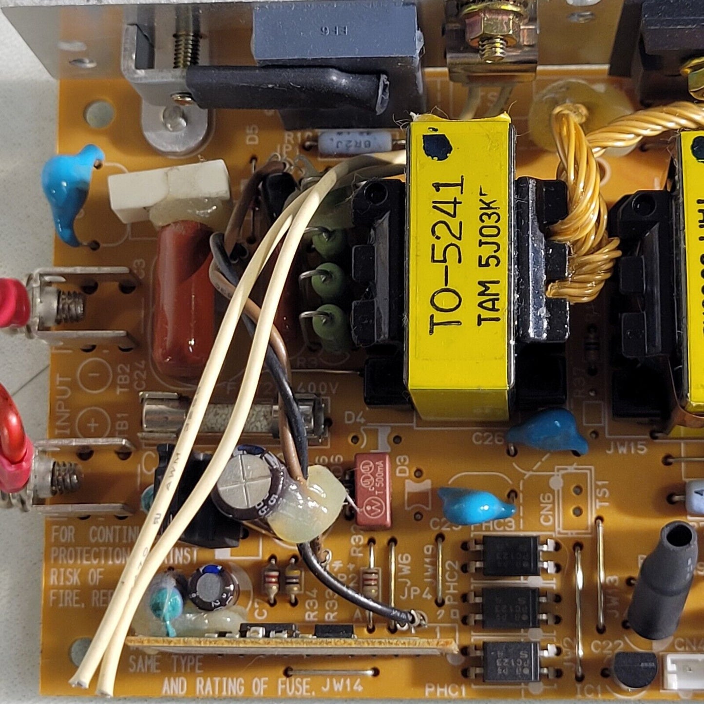 Tamura CPS100-5 Power Supply Input: DC 250V 0.64A Output: DC 5V 20A 4874-11 Z