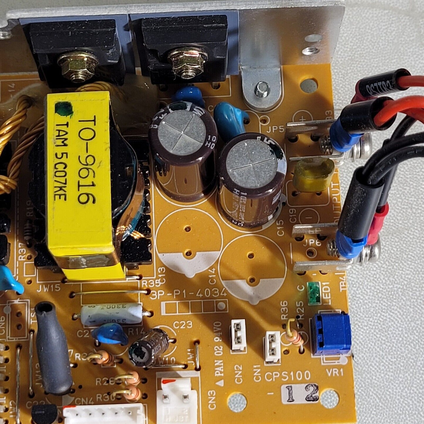 Tamura CPS100-12 Power Supply Input DC 250V 0.64A Output: DC 12V 8.3A 4874-12 Z