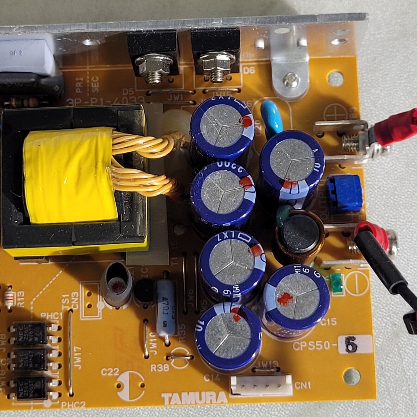 Tamura CPS50-5 Power Supply Input: DC 250V 0.32A Output: DC 5V 10A 4873-11 Z
