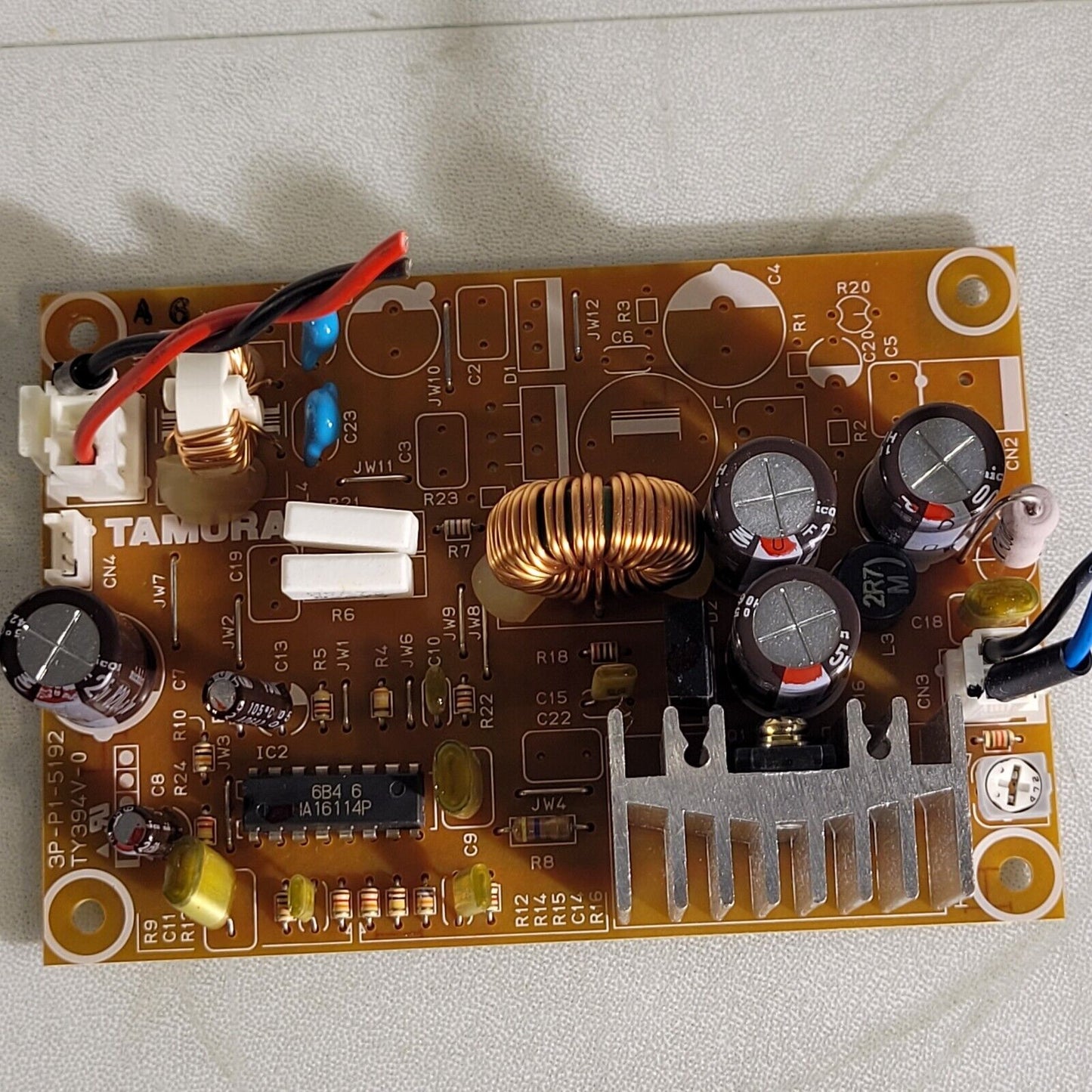 Tamura 3P-P1-5192 Power Supply Control TY394V-0 A6 From Jeol SM67010BU