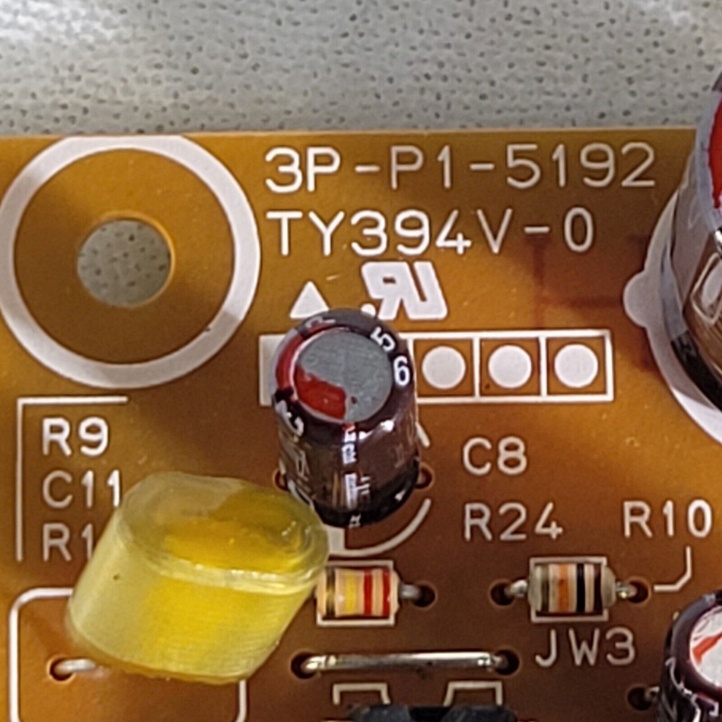 Tamura 3P-P1-5192 Power Supply Control TY394V-0 A6 From Jeol SM67010BU
