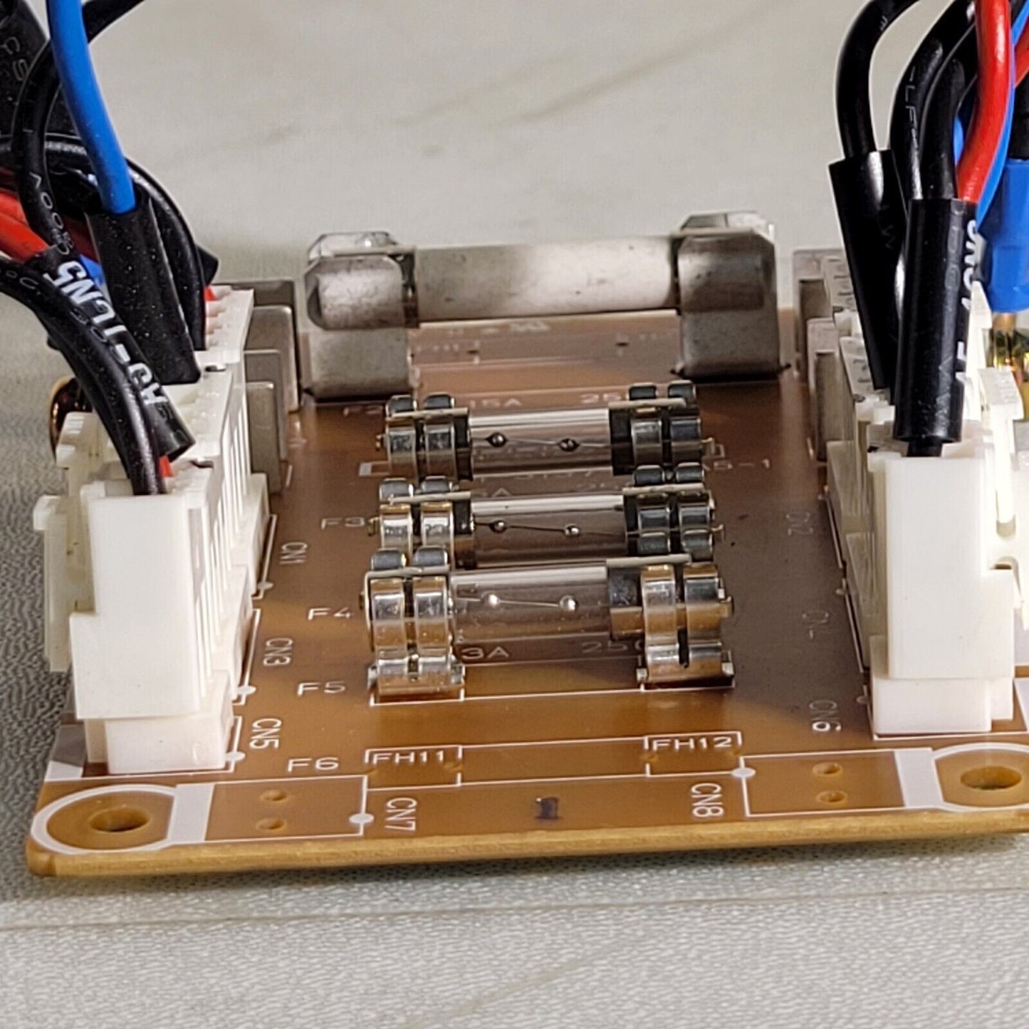 Tamura 3P-P1-5157-1 A5-1 Fuse Board From Jeol SM67010BU Electron Microscope