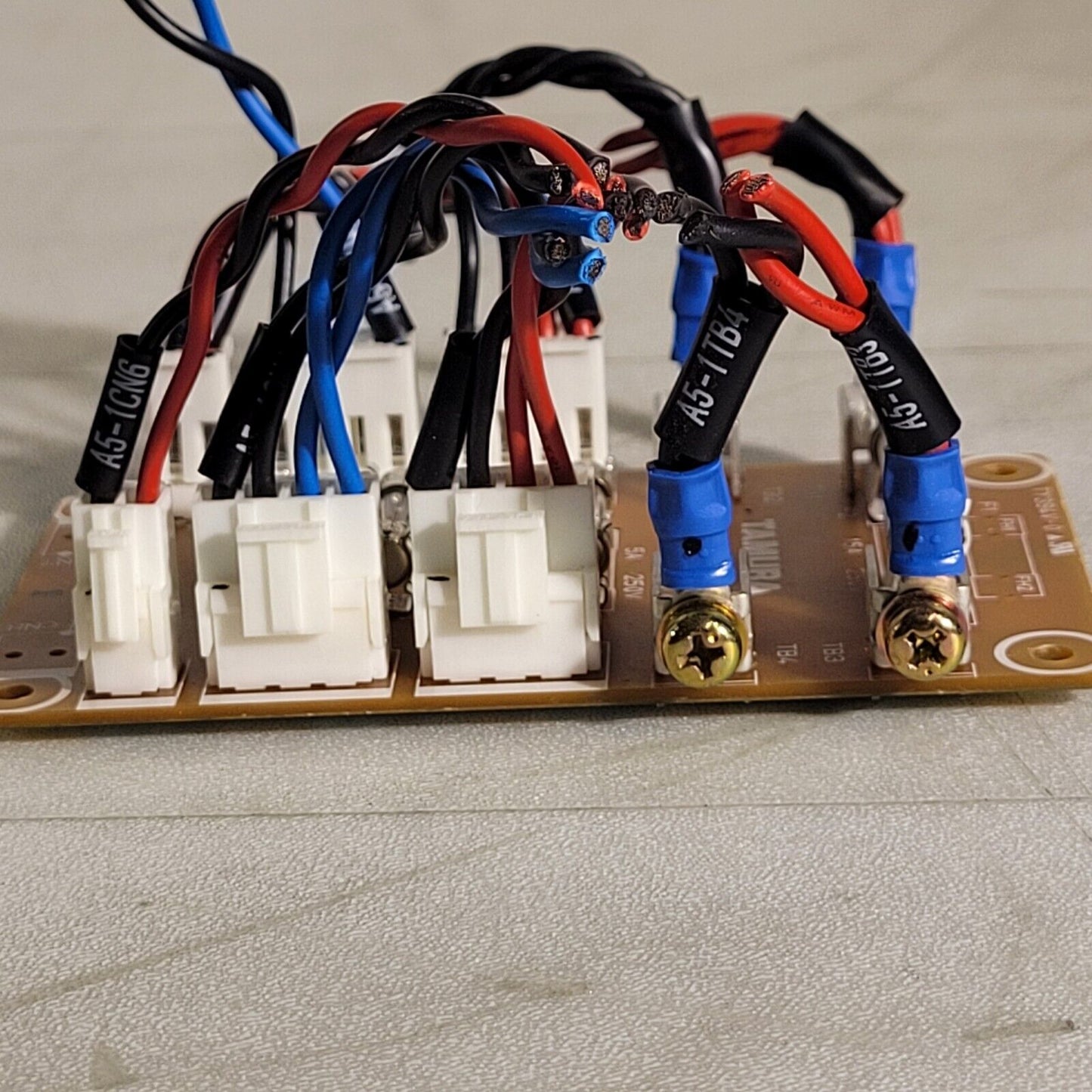 Tamura 3P-P1-5157-1 A5-1 Fuse Board From Jeol SM67010BU Electron Microscope