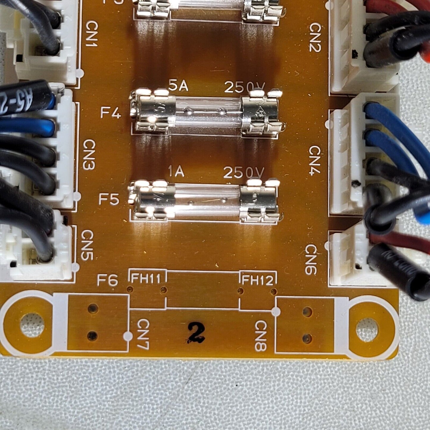 Tamura 3P-P1-5157-2 A5-2 Fuse Board From Jeol SM67010BU Electron Microscope