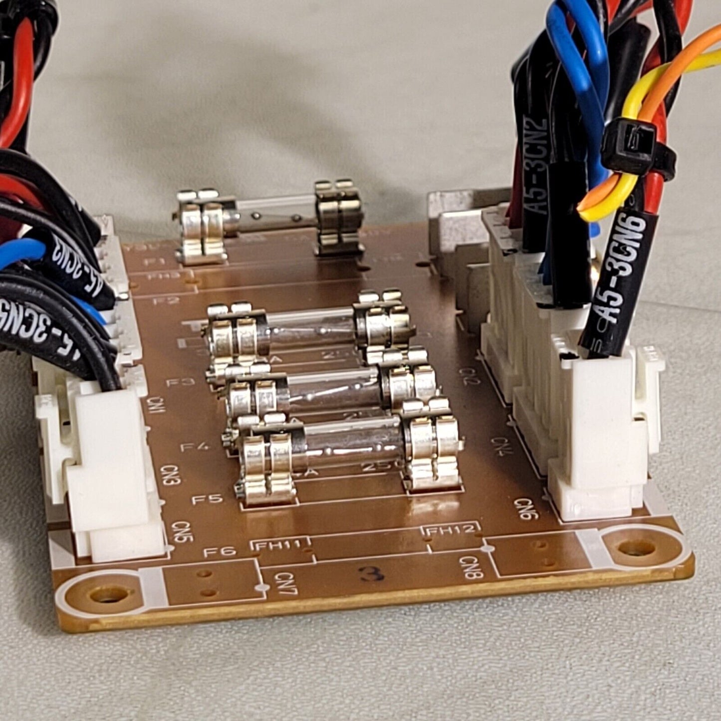 Tamura 3P-P1-5157-3 A5-3 Fuse Board From Jeol SM67010BU Electron Microscope