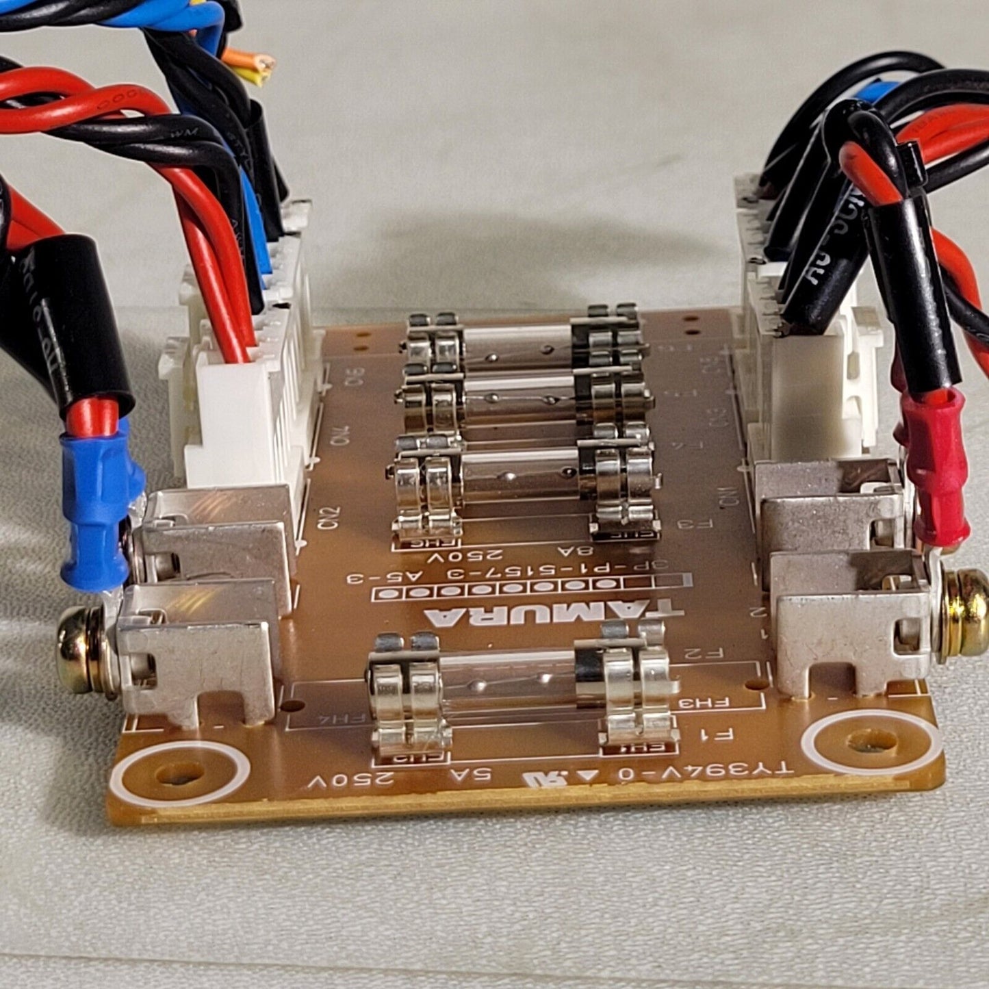 Tamura 3P-P1-5157-3 A5-3 Fuse Board From Jeol SM67010BU Electron Microscope