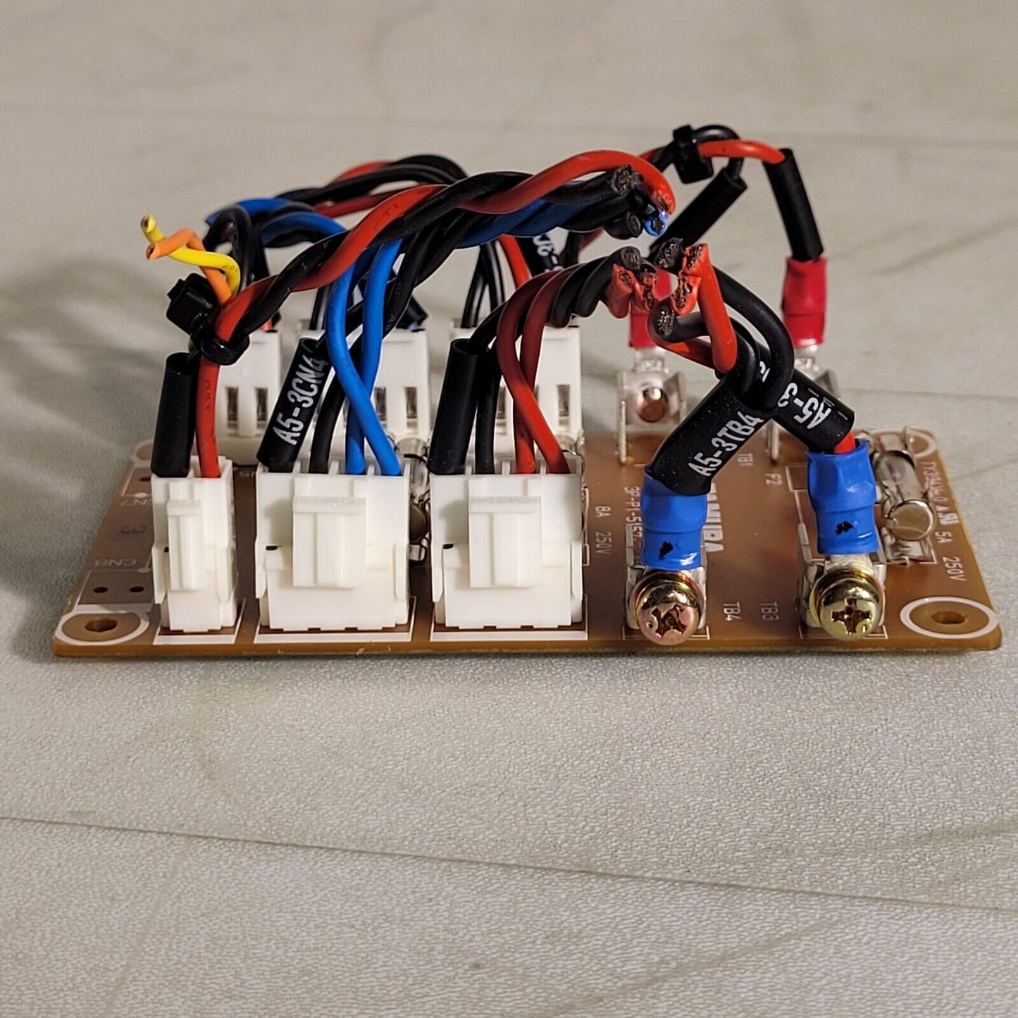 Tamura 3P-P1-5157-3 A5-3 Fuse Board From Jeol SM67010BU Electron Microscope