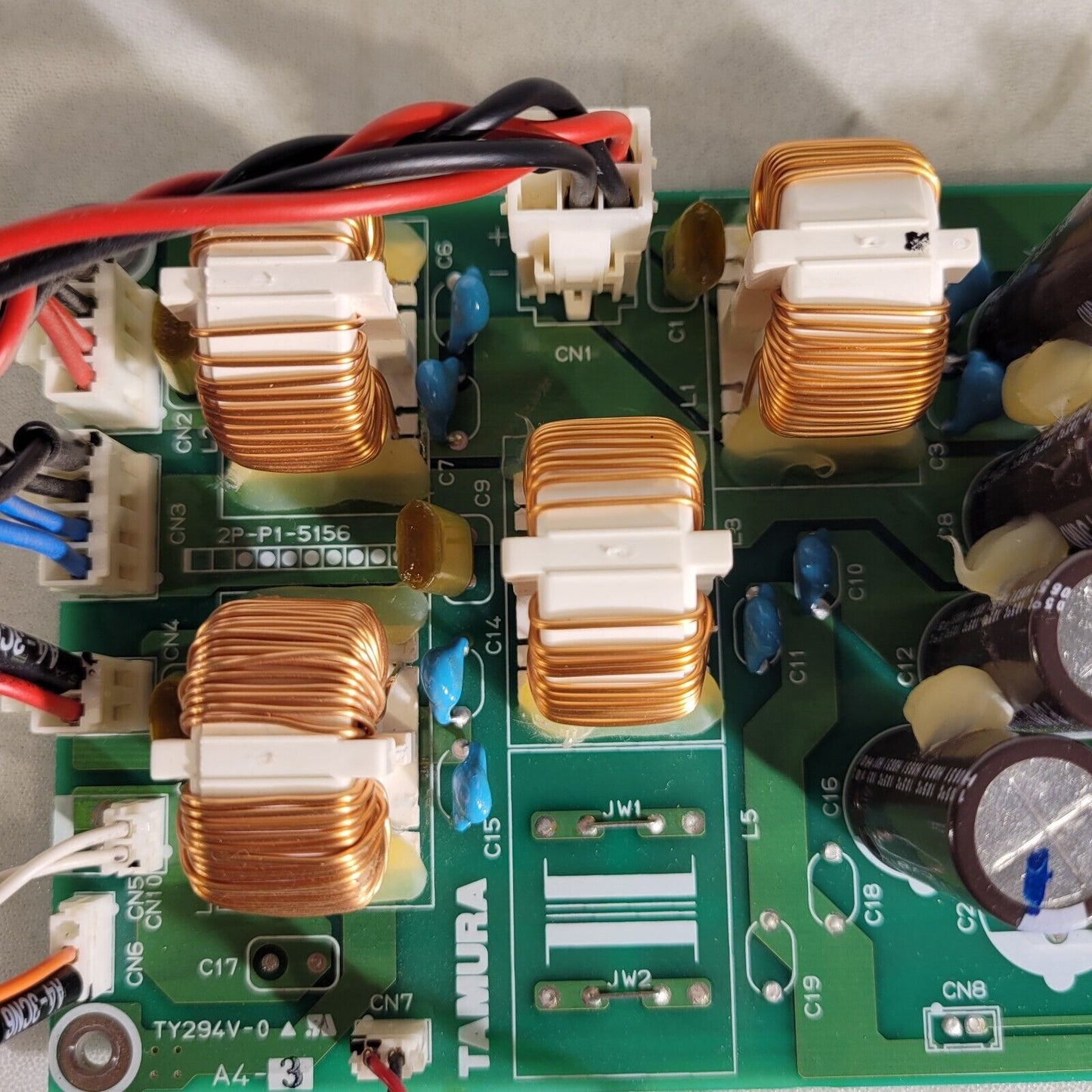 Tamura 2P-P1-5156 A4-3 Power Supply From Jeol SM67010BU Electron Microscope