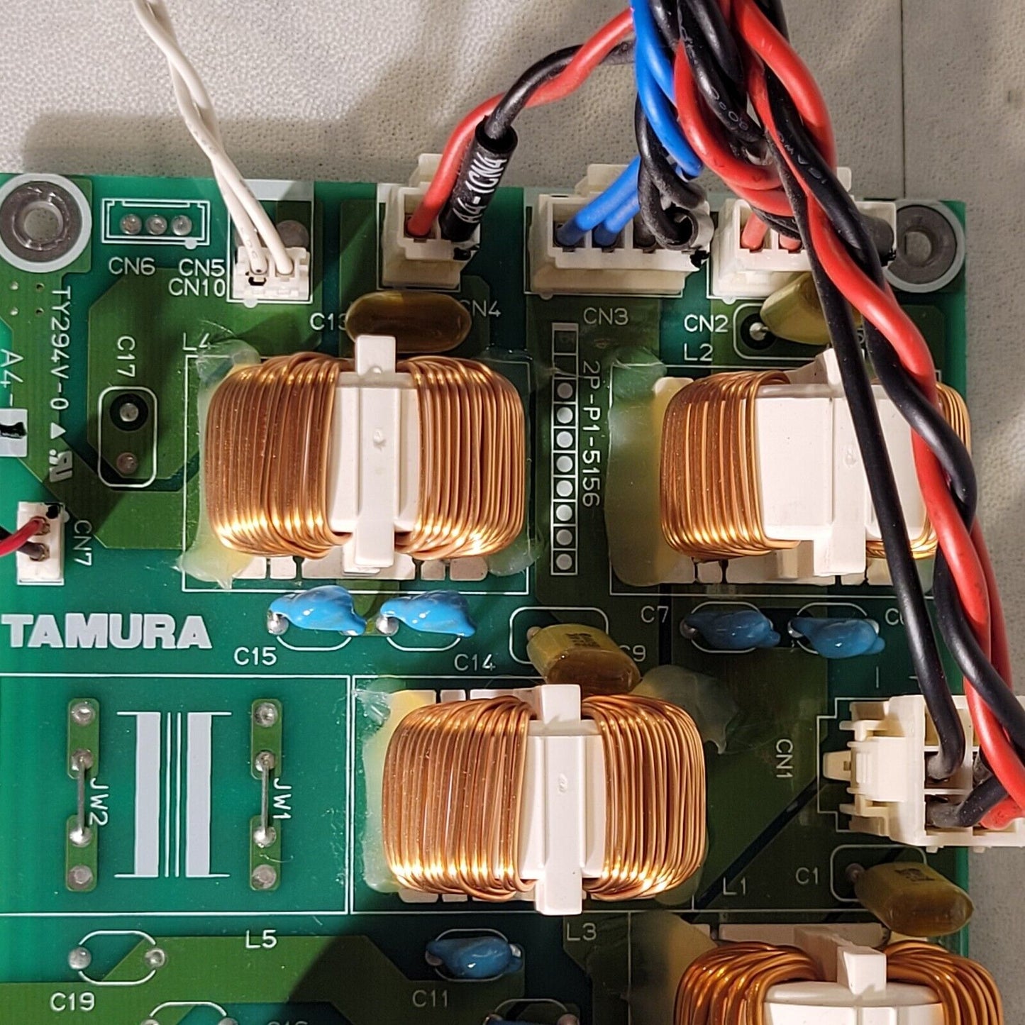 Tamura 2P-P1-5156 A4-1 Power Supply From Jeol SM67010BU Electron Microscope