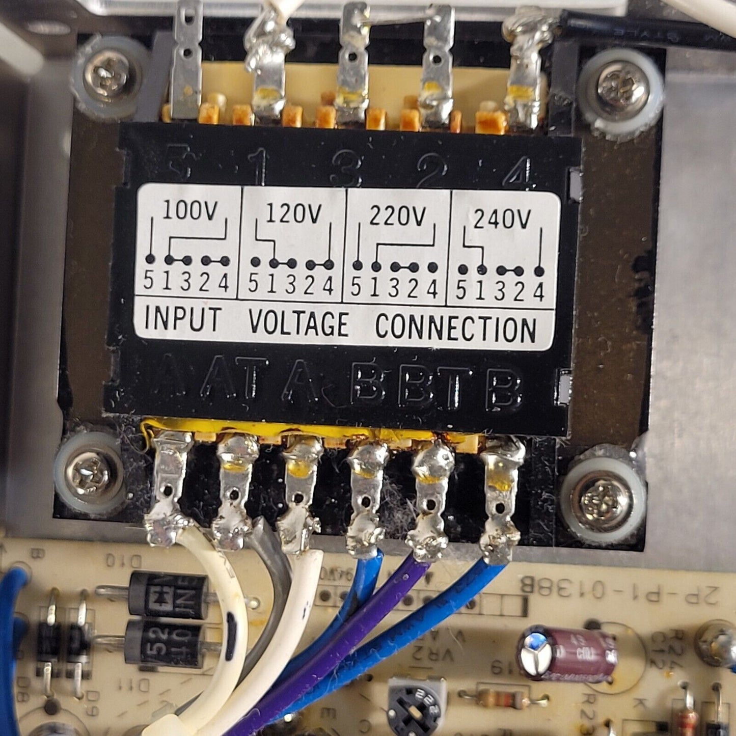 Tamura OLD-5AAV Power Supply 2P-P1-0138B Input: 100V 120V 220V 240V 0.50A 0.42A