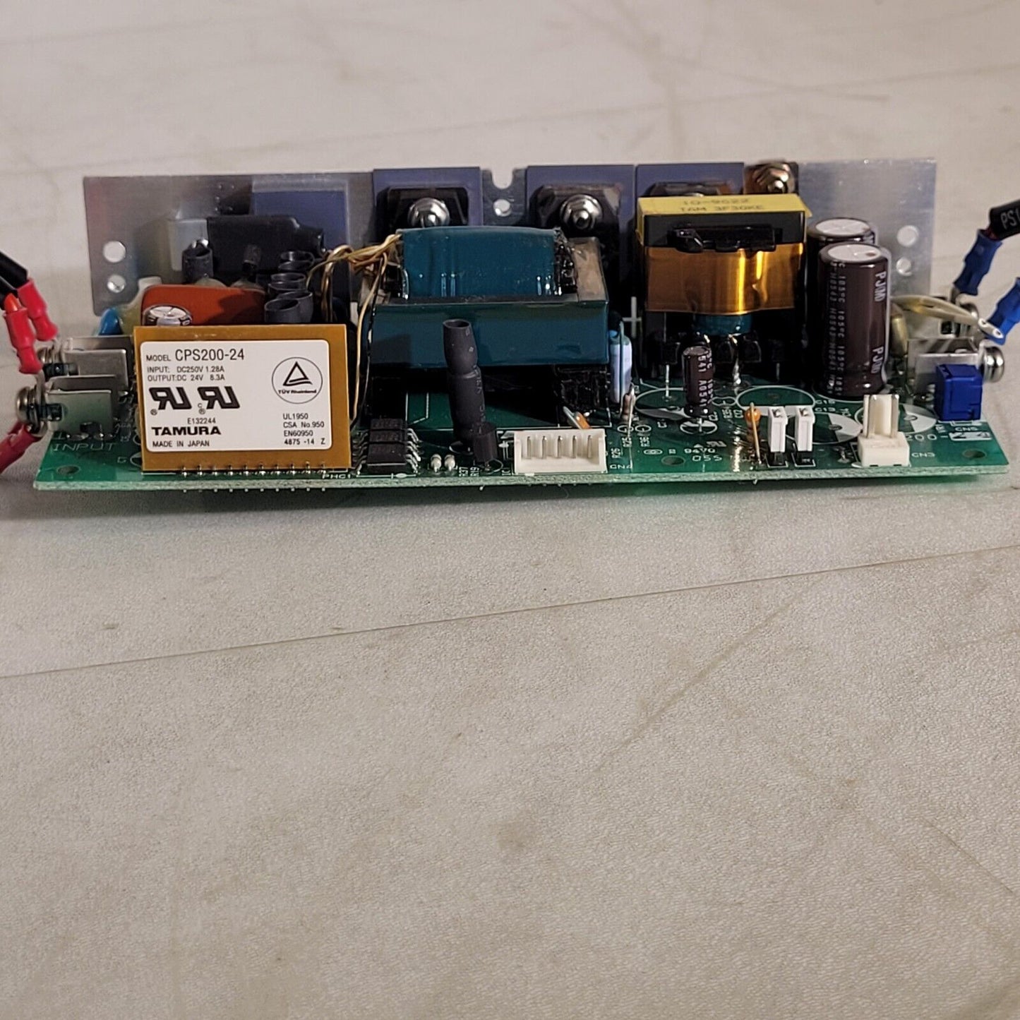 Tamura CPS200-24 Power Supply Input DC 250V 1.28V Output: DC 24V 8.3A 3P-P1-4035