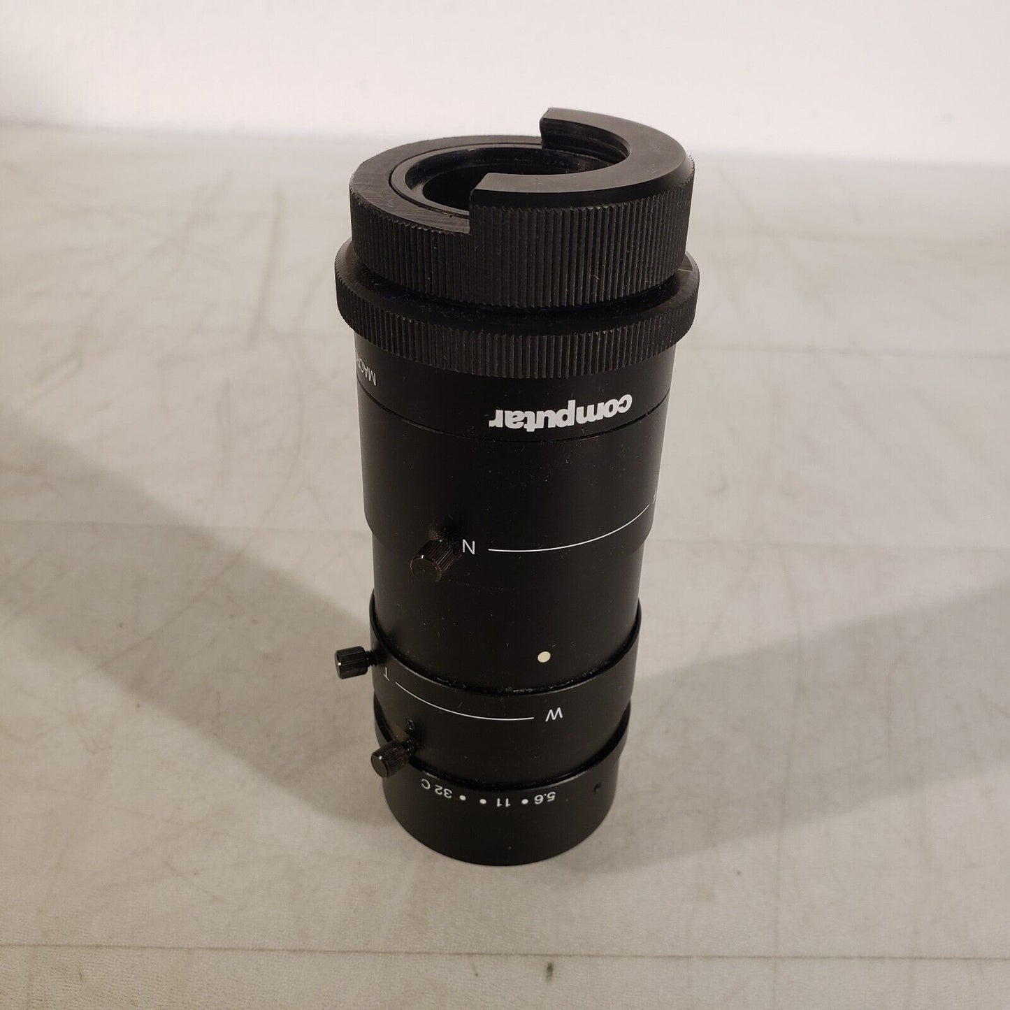 Computar MLH-10X Camera Lens, 1/2"CCD, f/5.6-32C, C-Mount w/ Adapter Mounts