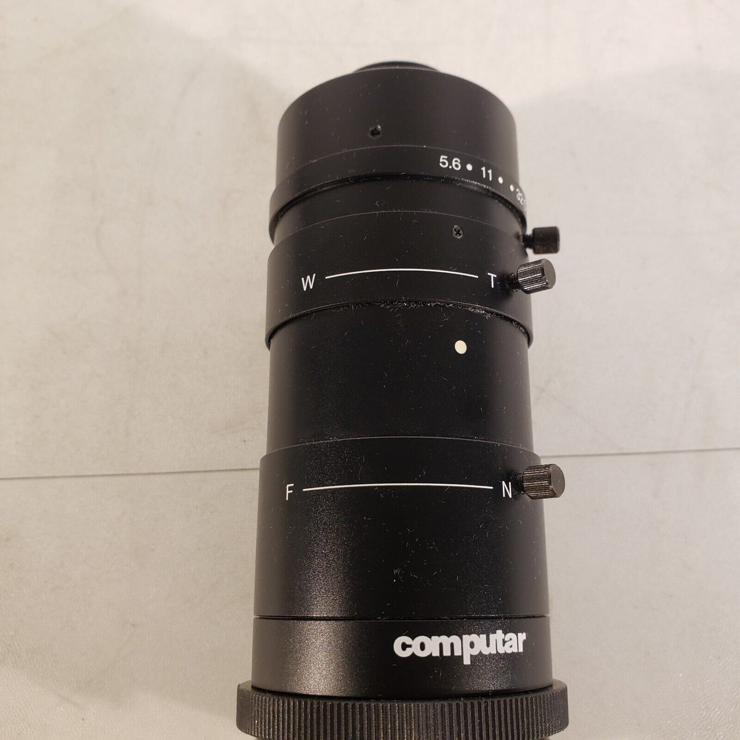 Computar MLH-10X Camera Lens, 1/2"CCD, f/5.6-32C, C-Mount w/ Adapter Mounts