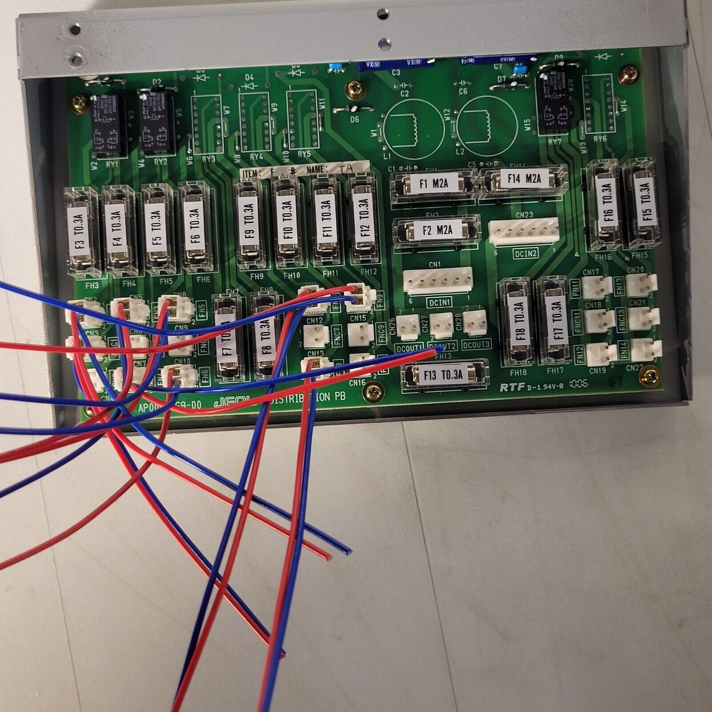Jeol AP003669-00 Distribution PB RTF D-194V-0 From Jeol SM67010BU Electron